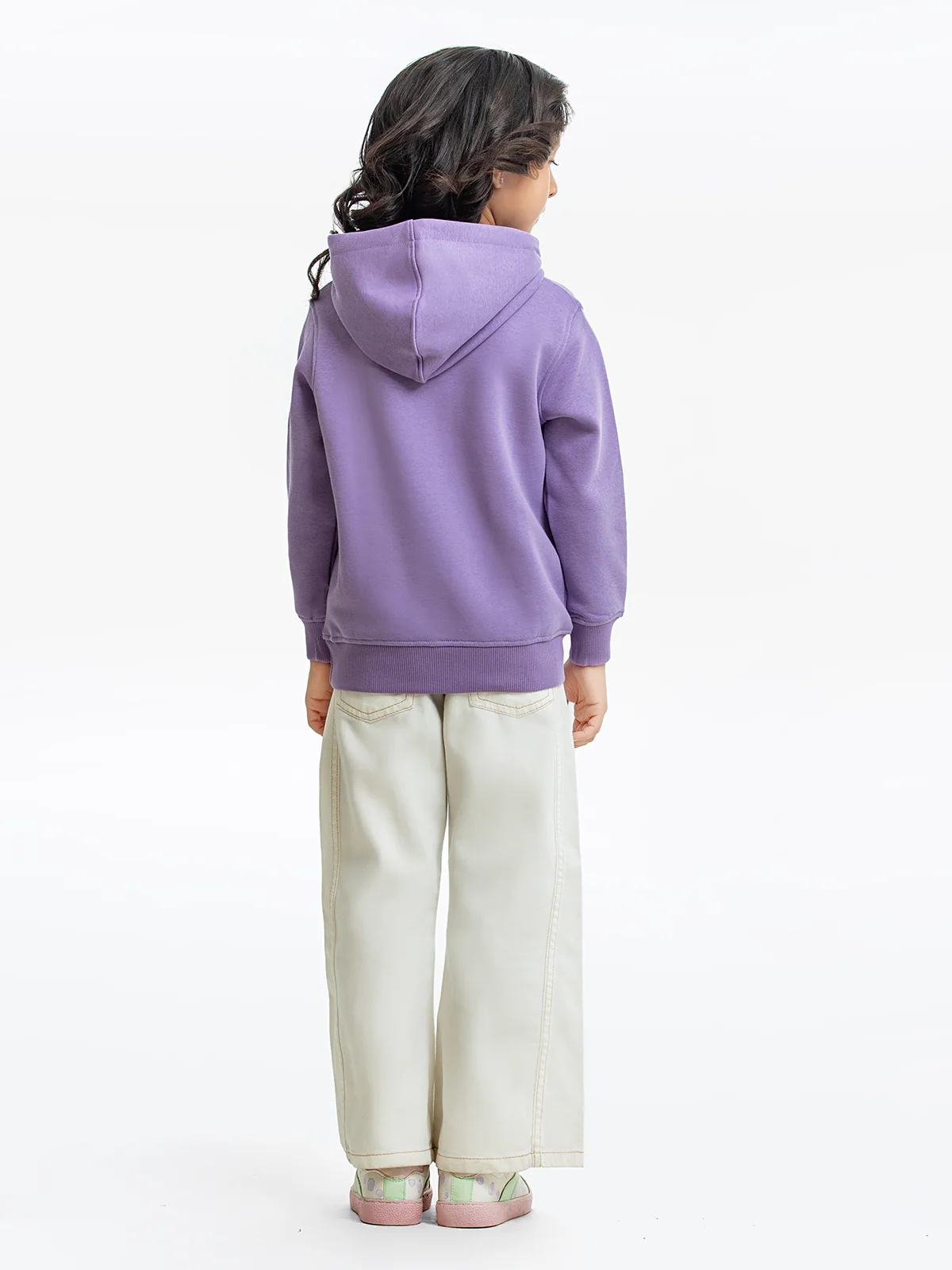 Girl's Light Purple Hoodie - EGTH23-004 - Image 6