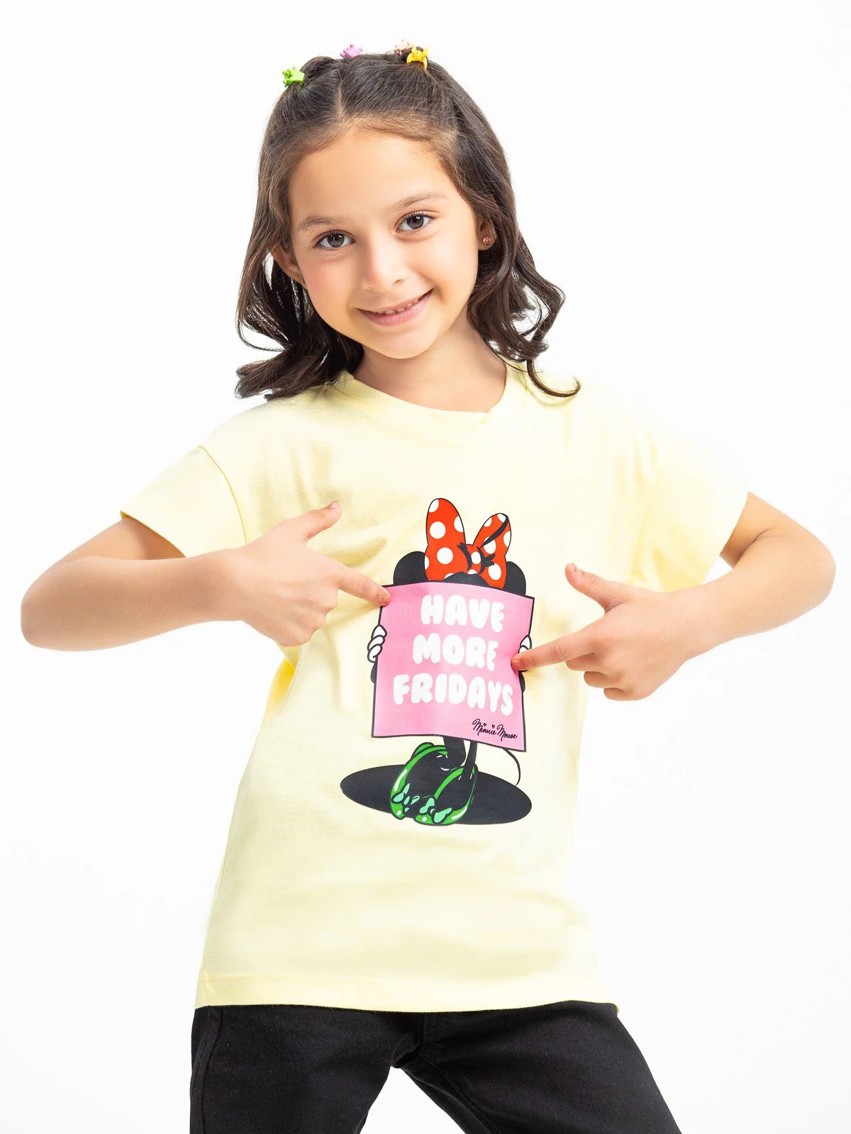 Girl's Light Yellow Top - EGTK23-033 - Image 2