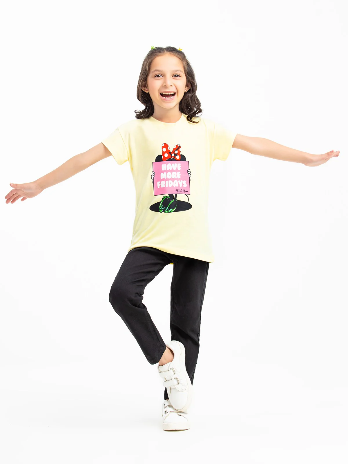 Girl's Light Yellow Top - EGTK23-033 - Image 3