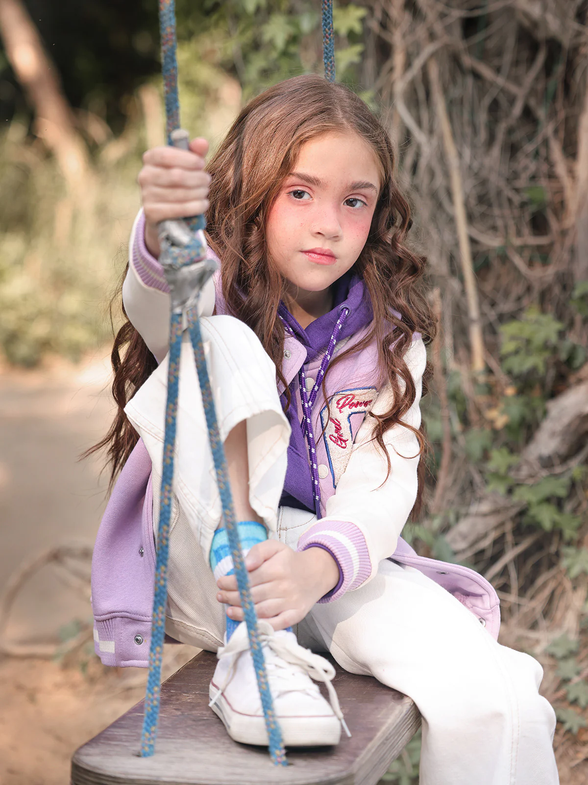 Girl's Lilac Jacket - EGTJK23-001 - Image 2