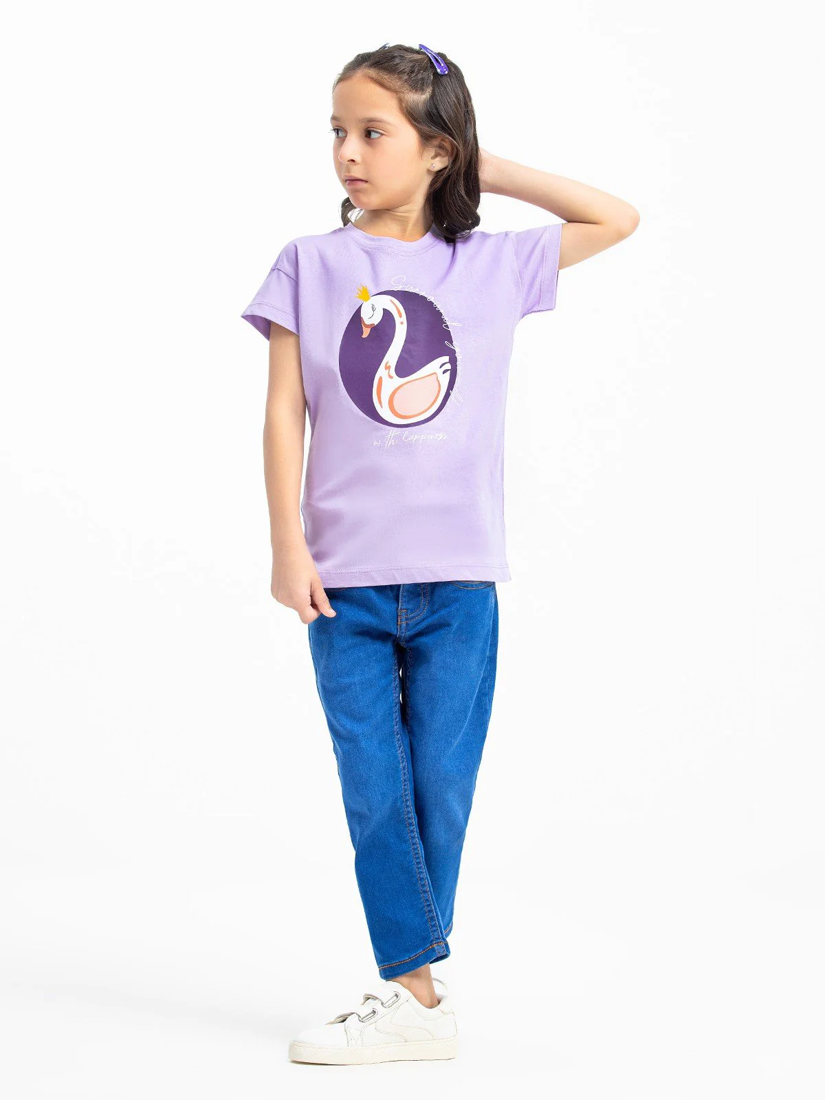 Girl's Lilac Top - EGTK23-034 - Image 3