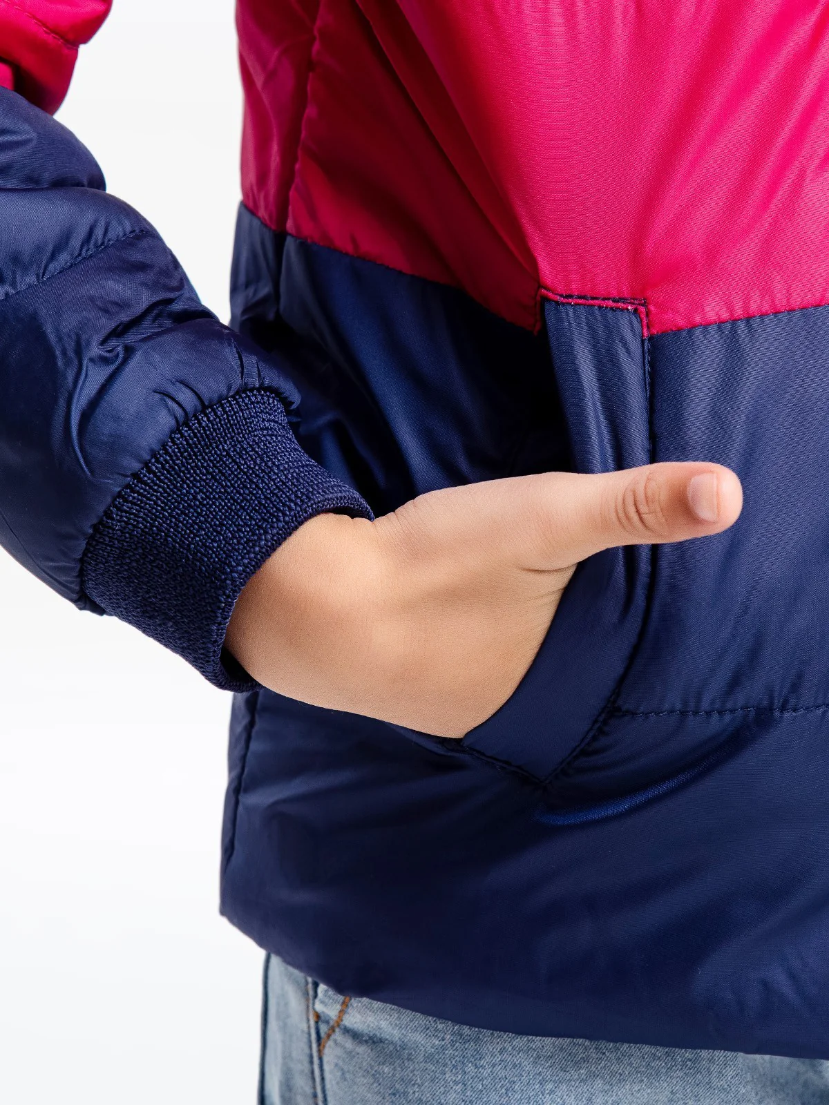 Girl's Lt-Blue & Pink Jacket - EGTJP22-002 - Image 5