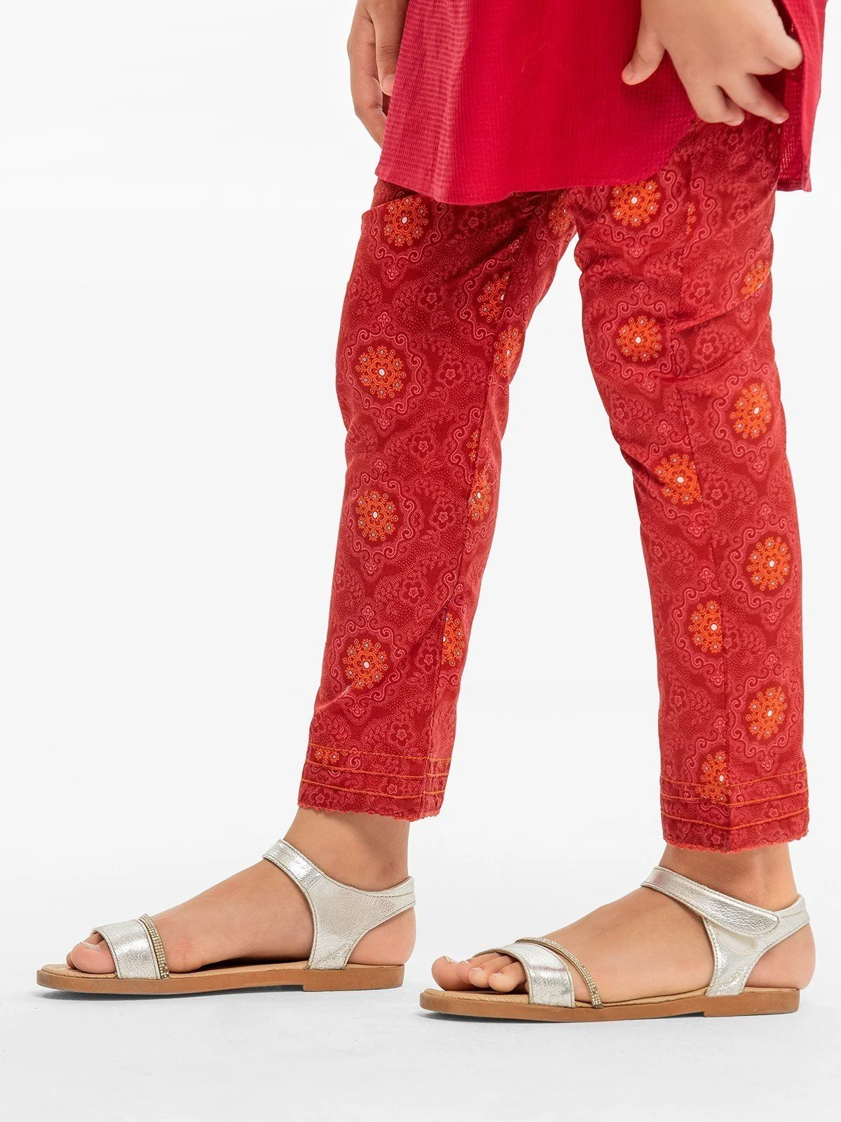 Girls Maroon Bottom - EGB22-75269 - Image 2