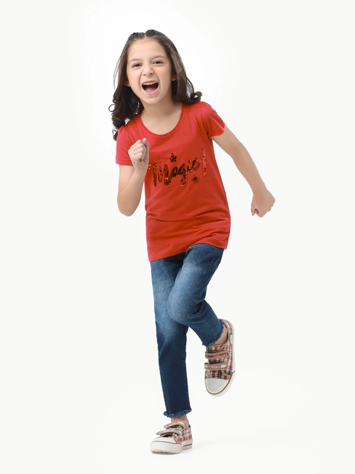 Girl's Maroon Top - EGTK23-006 - Image 2