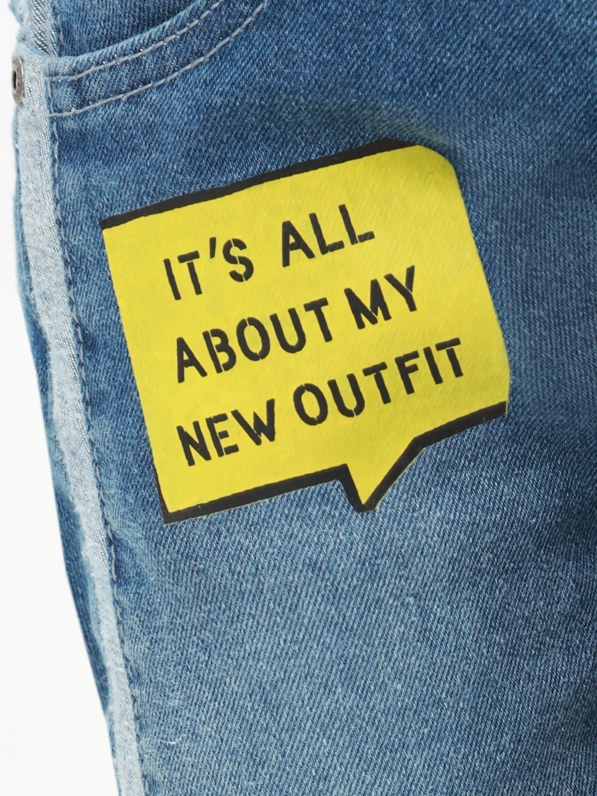 Girl's Mid Blue Pant - EGBPD23-004 - Image 5