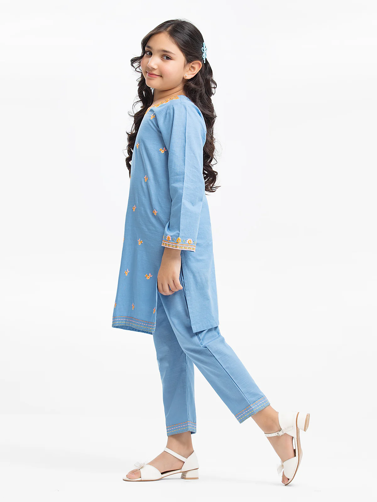 Girl's Mid Blue Pret - EGTKE23-70710ST - Image 3