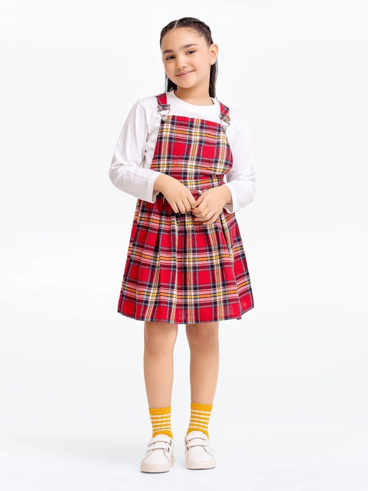 Girl's Multi Dungaree - EGTD22-003 - Image 3