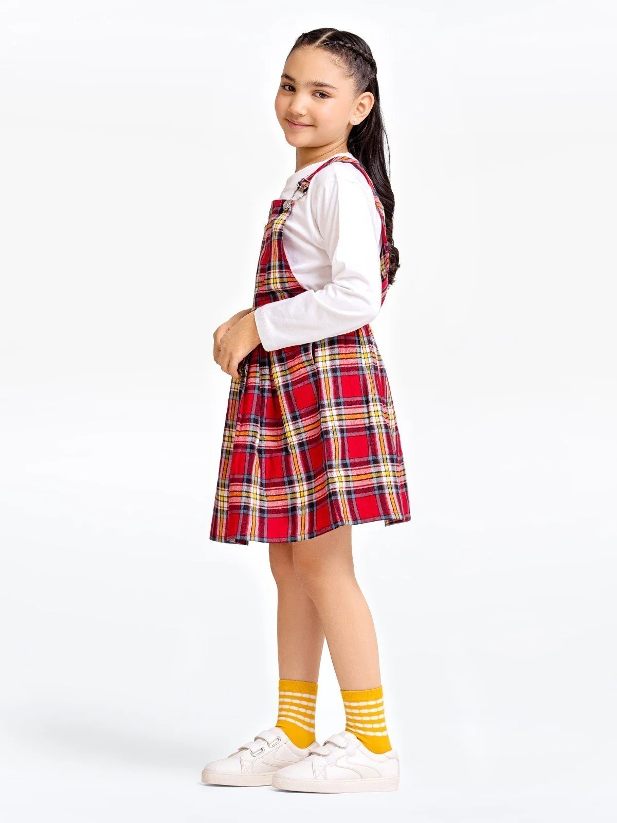 Girl's Multi Dungaree - EGTD22-003 - Image 4