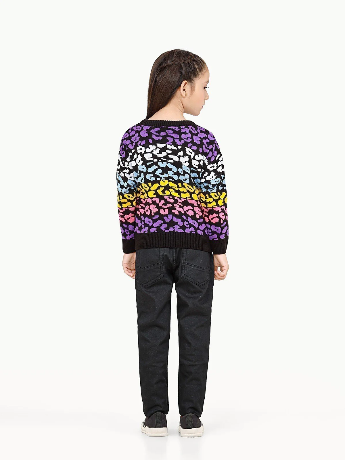 Girl's Multi Sweater - EGTSWT22-005 - Image 6
