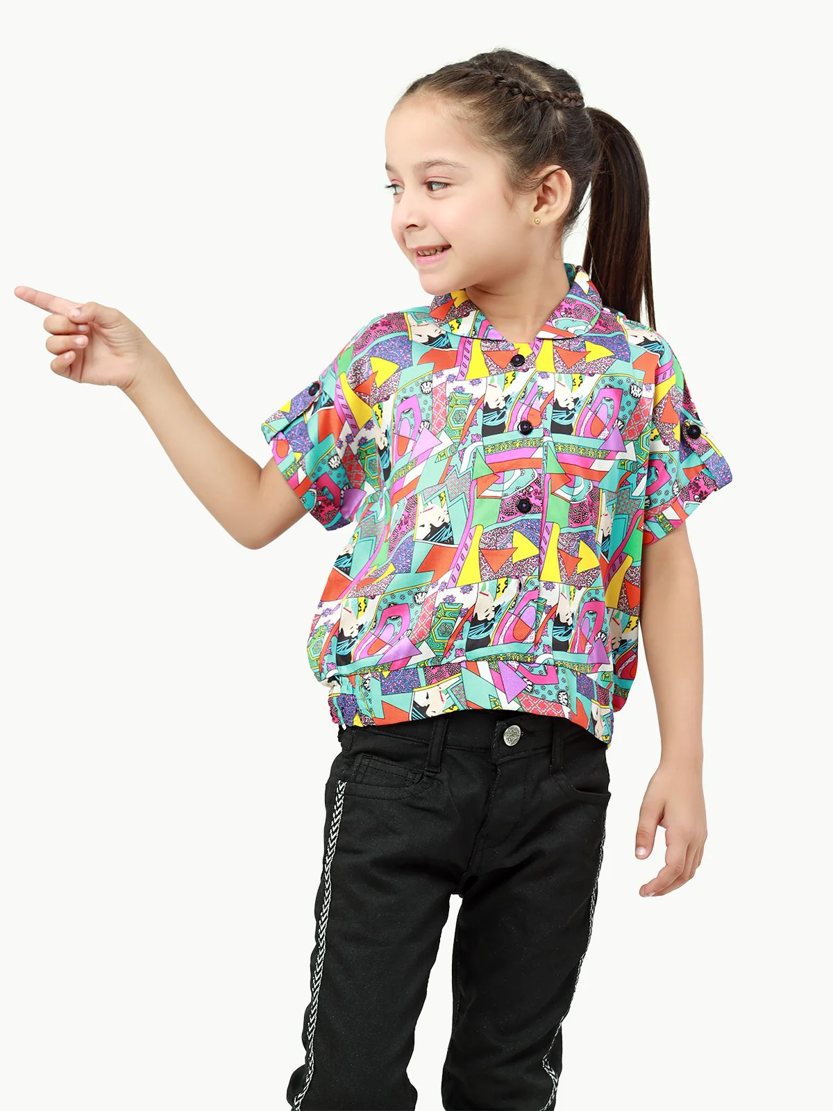 Girl's Multi Top - EGTW22-014 - Image 2