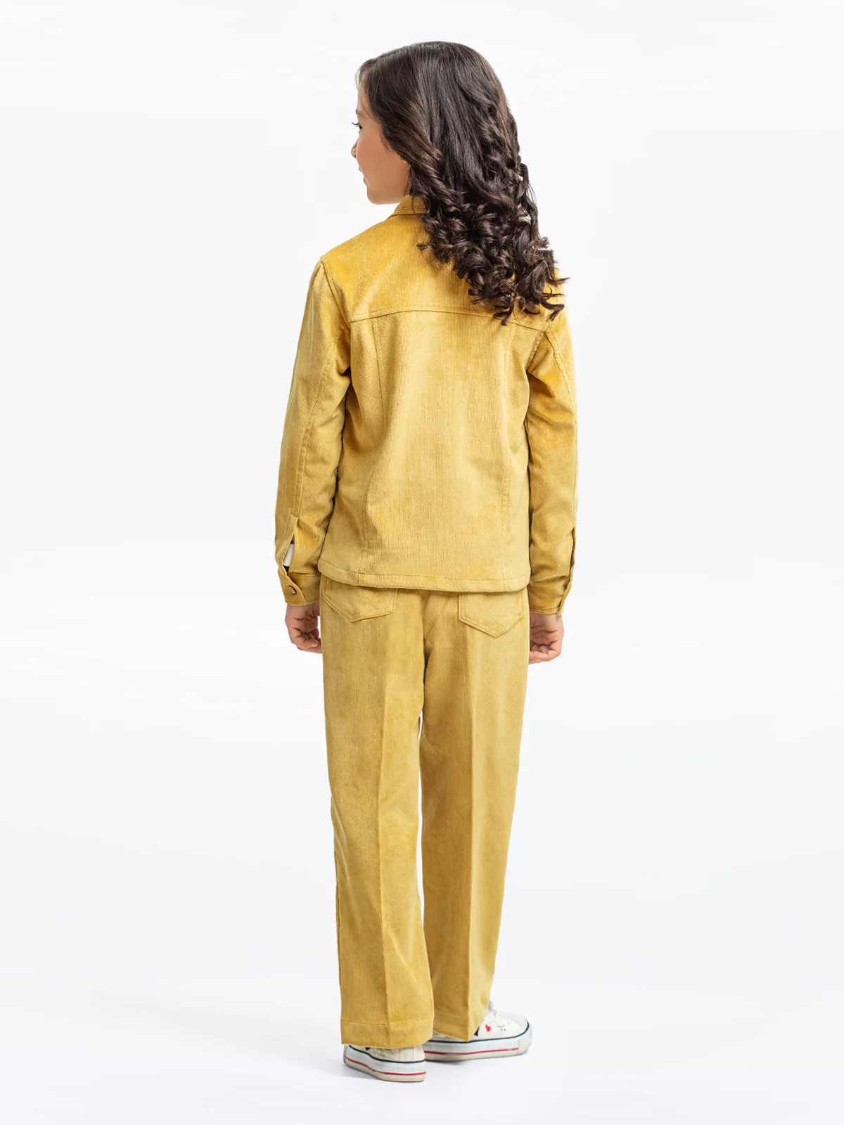 Girl's Mustard Jacket & Trouser - EGTJ2P23-003 - Image 6