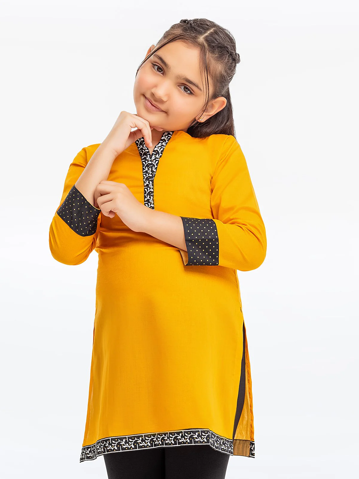 Girls Mustard Pret - EGTKS23-70546S - Image 2