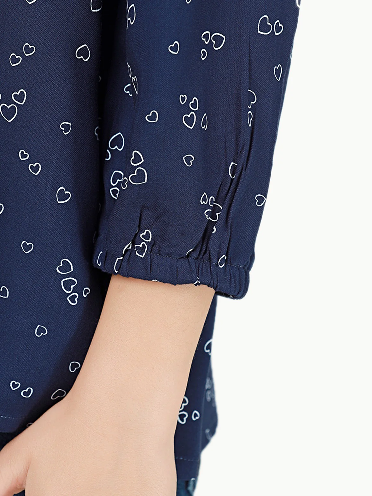 Girl's Navy Blue Fusion Top - EGTFT22-100015 - Image 5