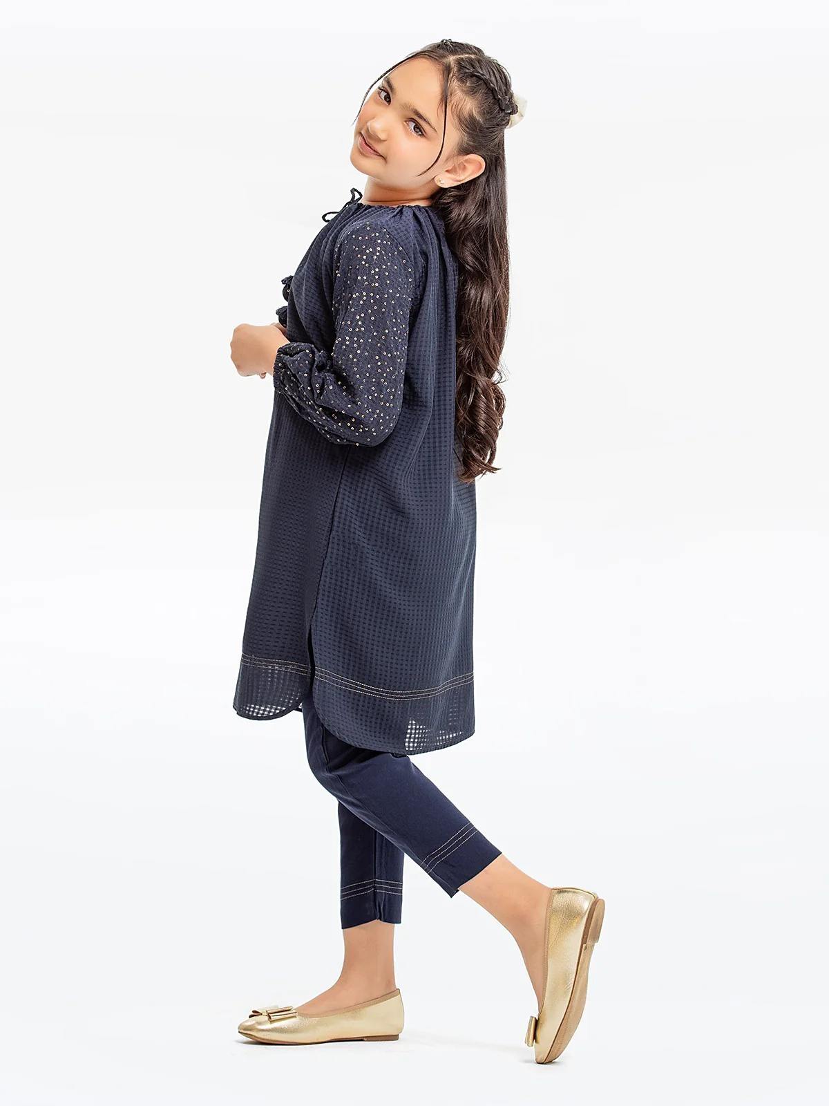 Girl's Navy Blue Pret - EGTKE23-70611ST - Image 3