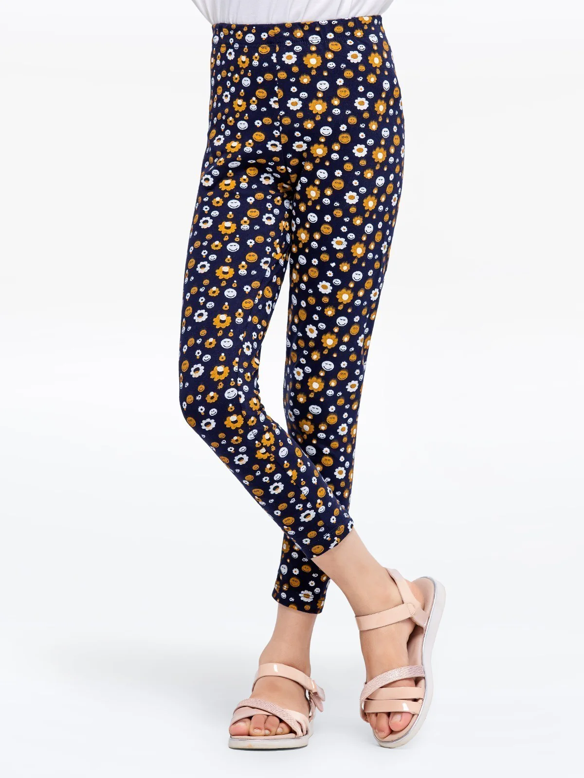 Girl's Navy Legging - EGBL23-010