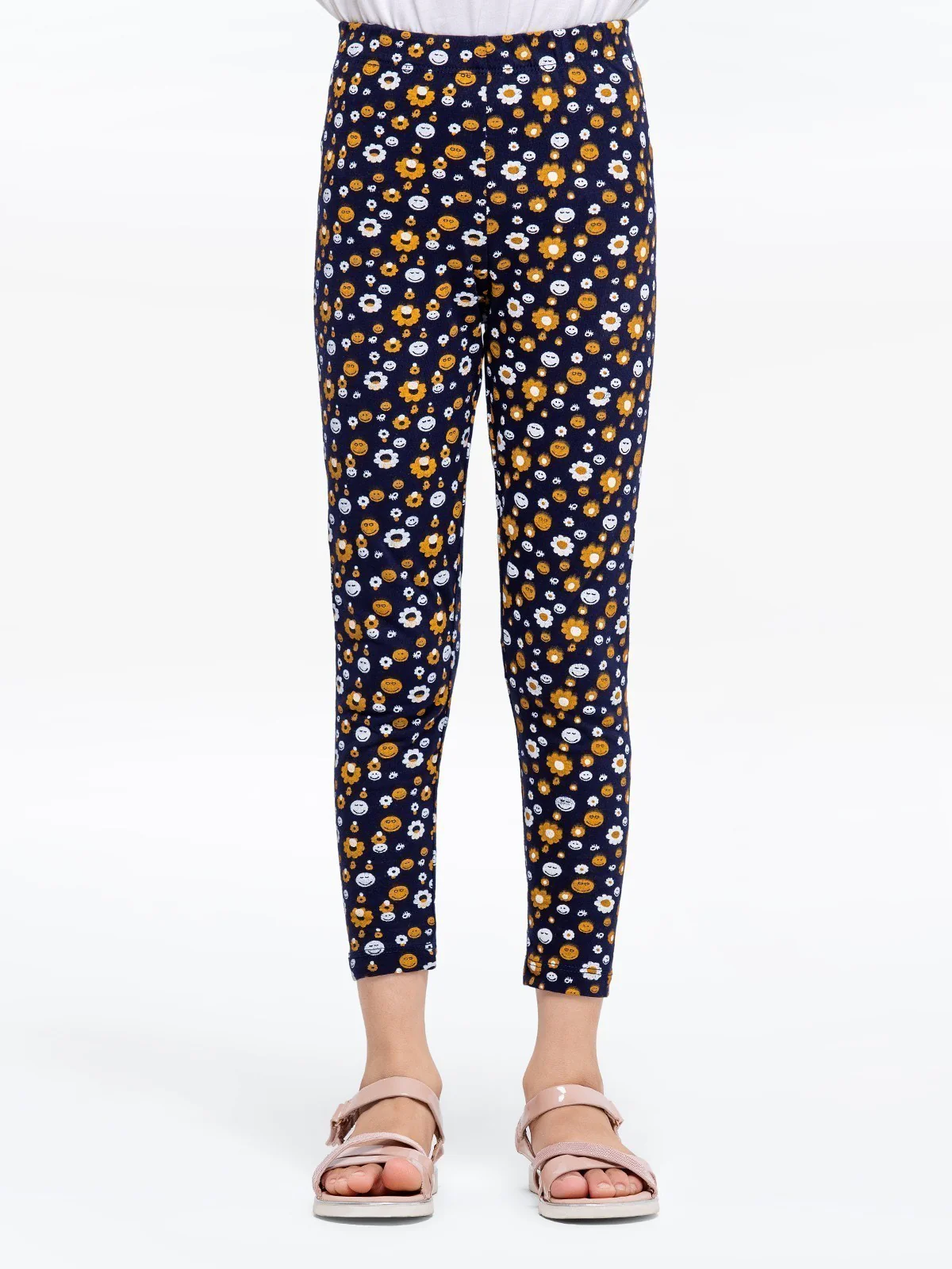 Girl's Navy Legging - EGBL23-010 - Image 2