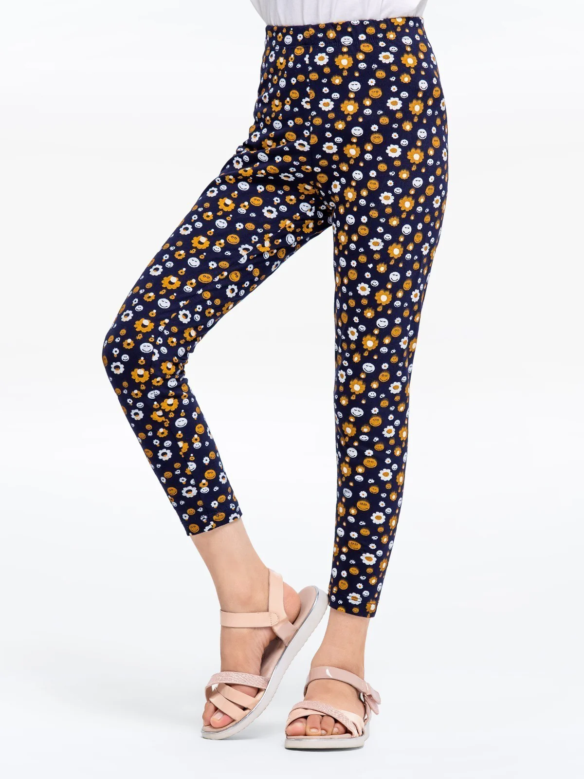 Girl's Navy Legging - EGBL23-010 - Image 4