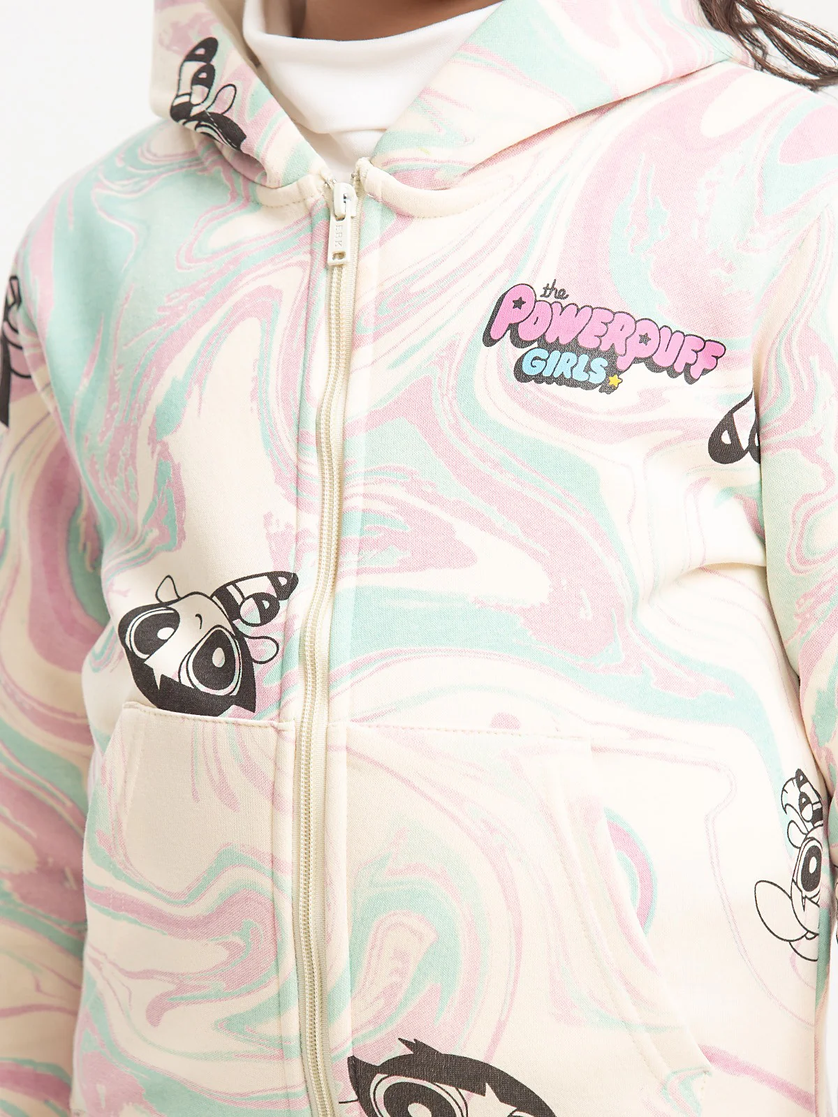 Girl's Off White Hoodie - EGTH23-001 - Image 5