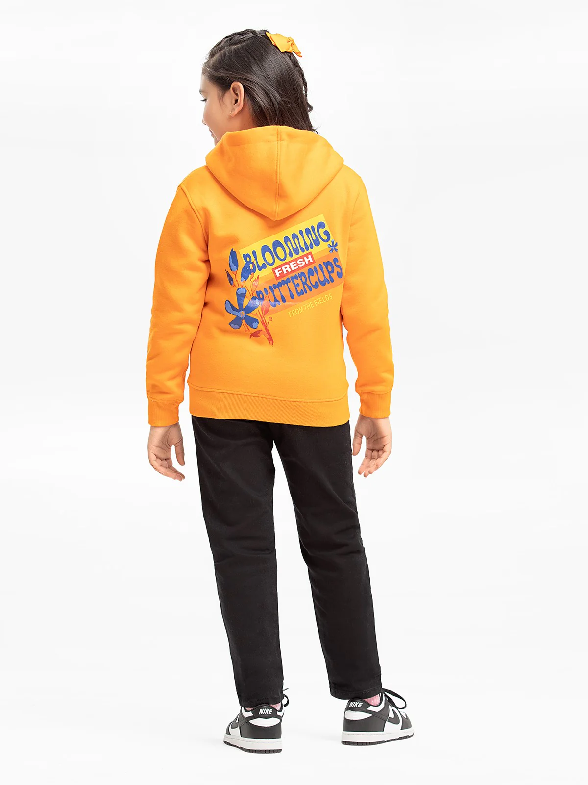 Girl's Orange Hoodie - EGTH23-003 - Image 6