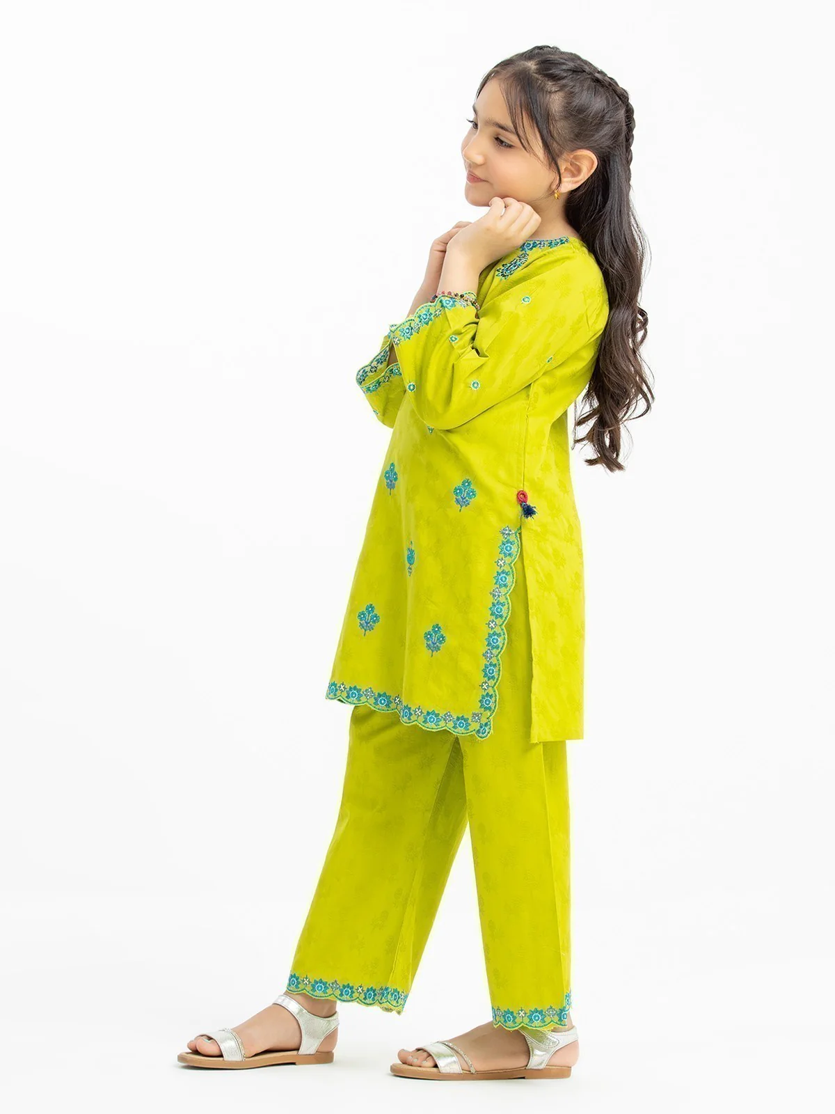 Girl's Parrot Green Pret - EGTKE23-70625ST - Image 3