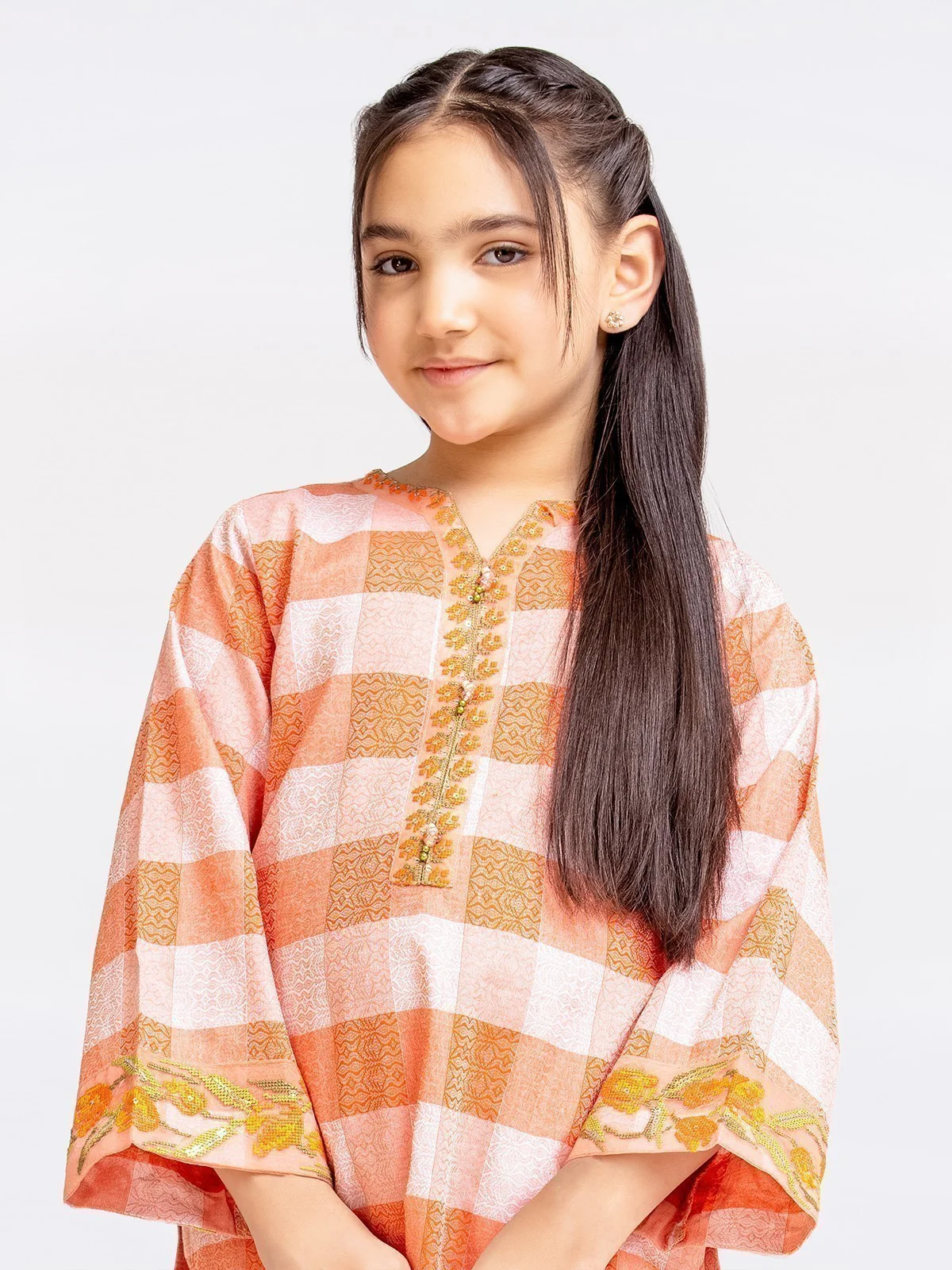 Girl's Peach Co-Ord Sets - EGTCS23-006 - Image 2
