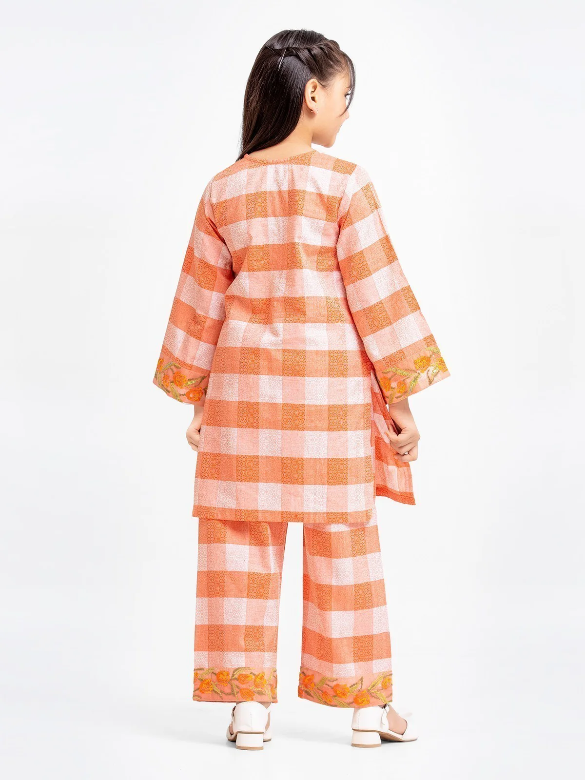 Girl's Peach Co-Ord Sets - EGTCS23-006 - Image 5