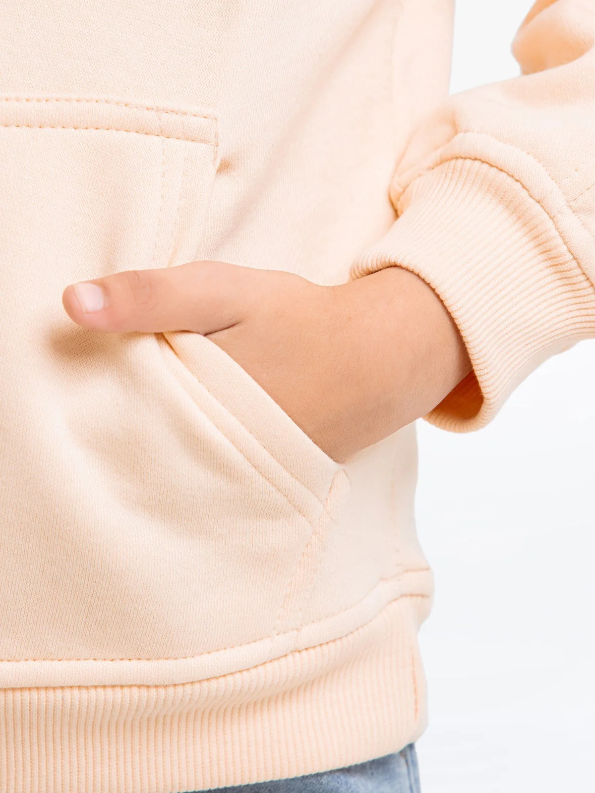Girl's Peach Hoodie - EGTH23-002 - Image 5