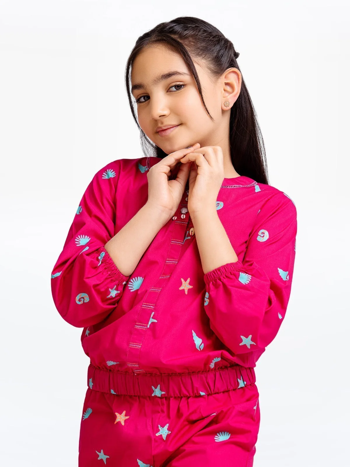 Girl's Pink Co-Ord Sets - EGTCS23-002 - Image 2