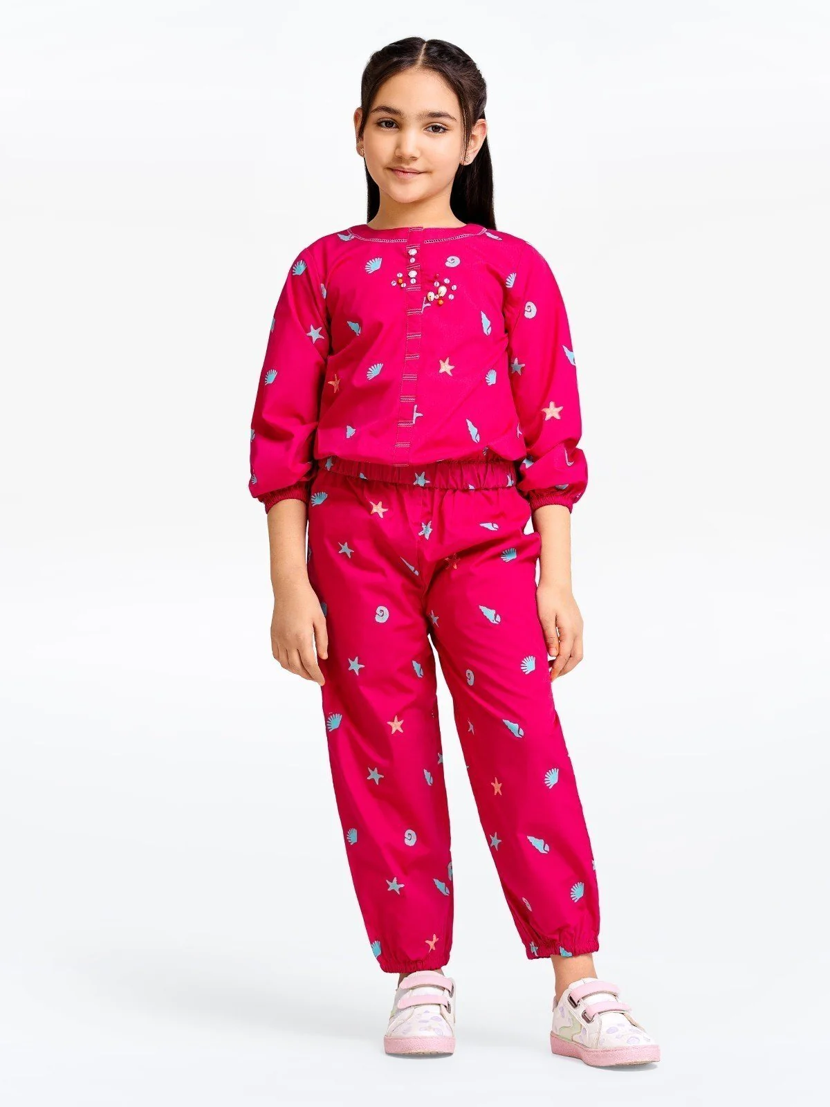 Girl's Pink Co-Ord Sets - EGTCS23-002 - Image 4