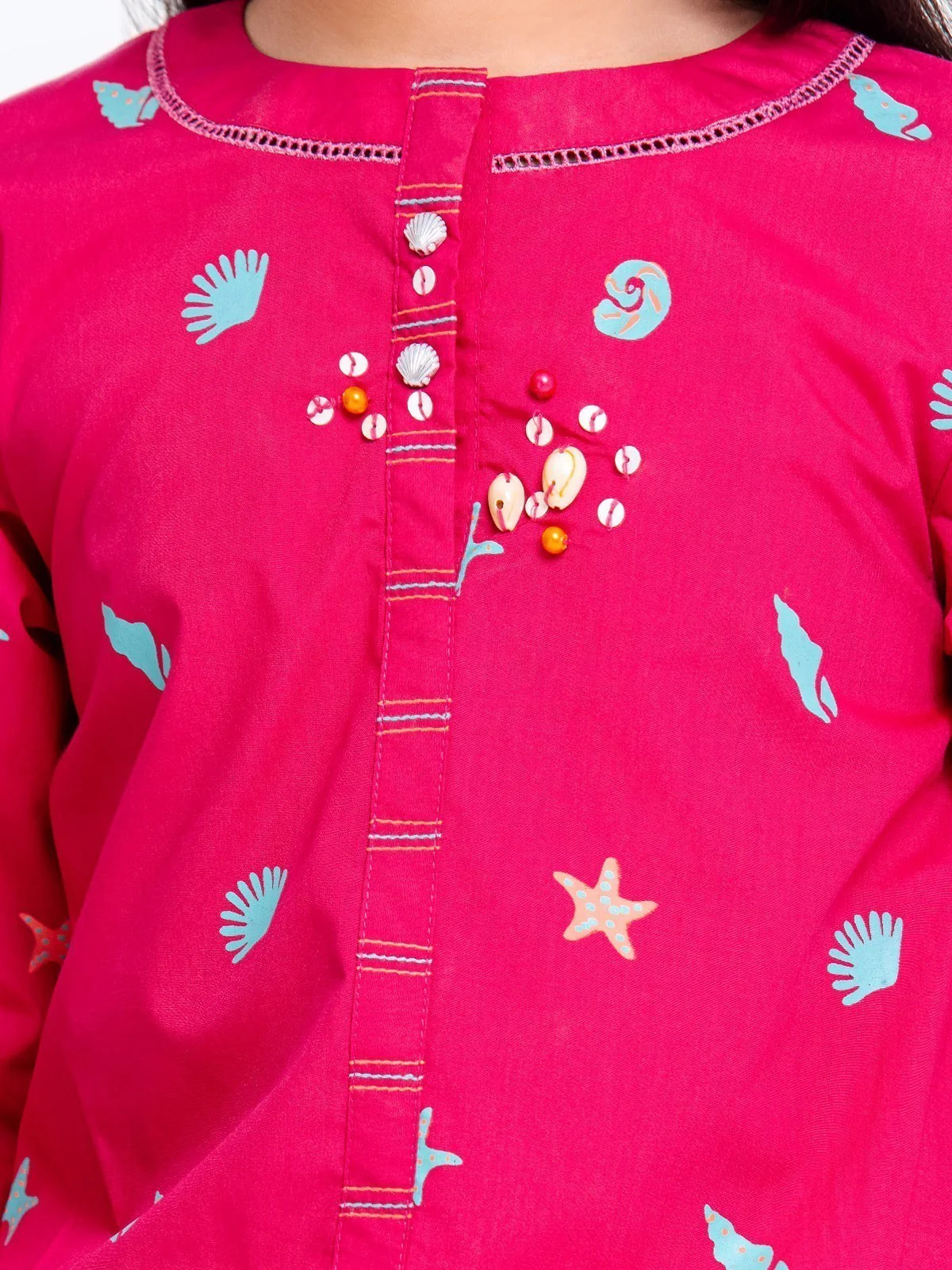 Girl's Pink Co-Ord Sets - EGTCS23-002 - Image 5