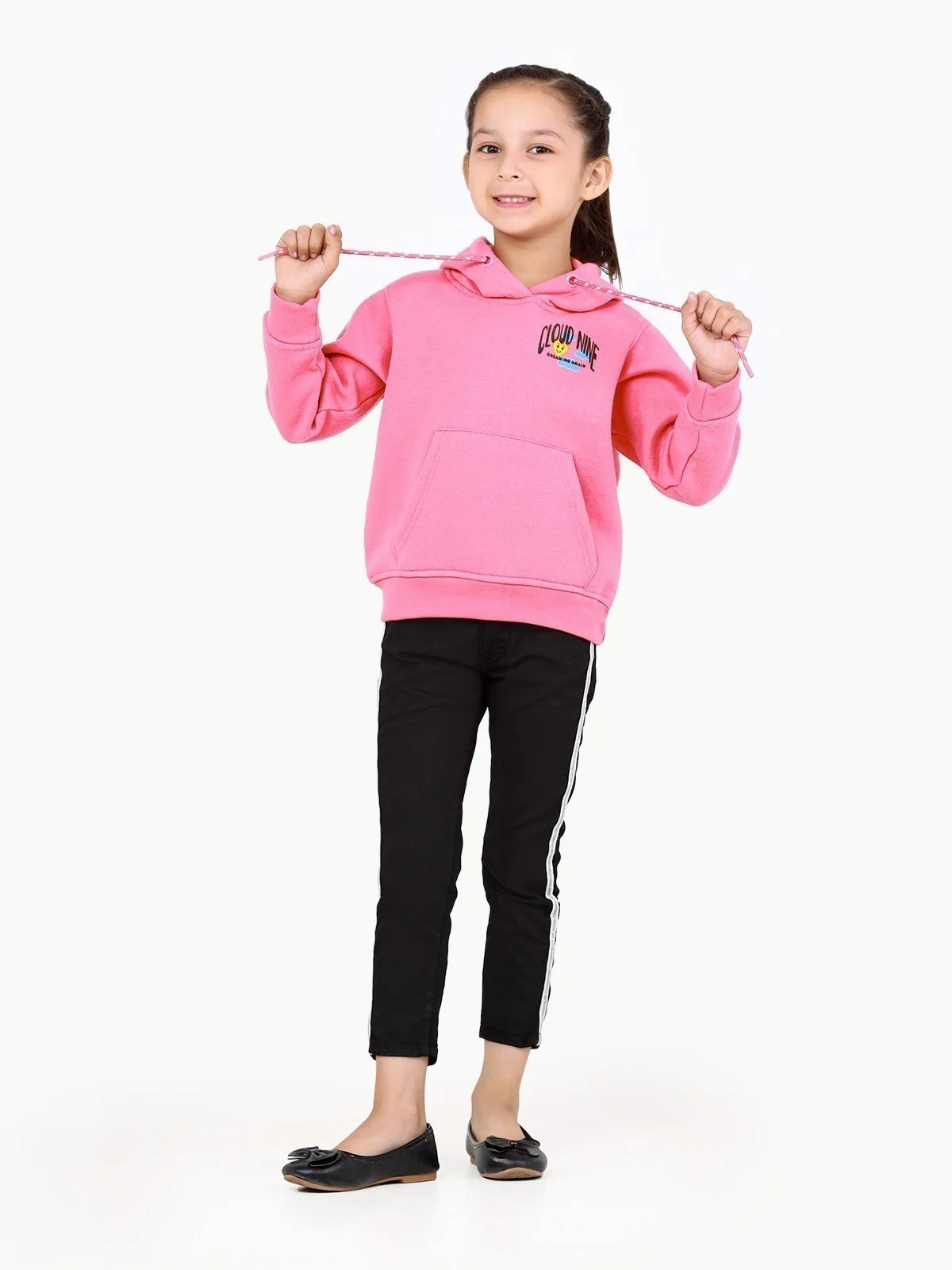 Girl's Pink Hoodie - EGTH22-002 - Image 2