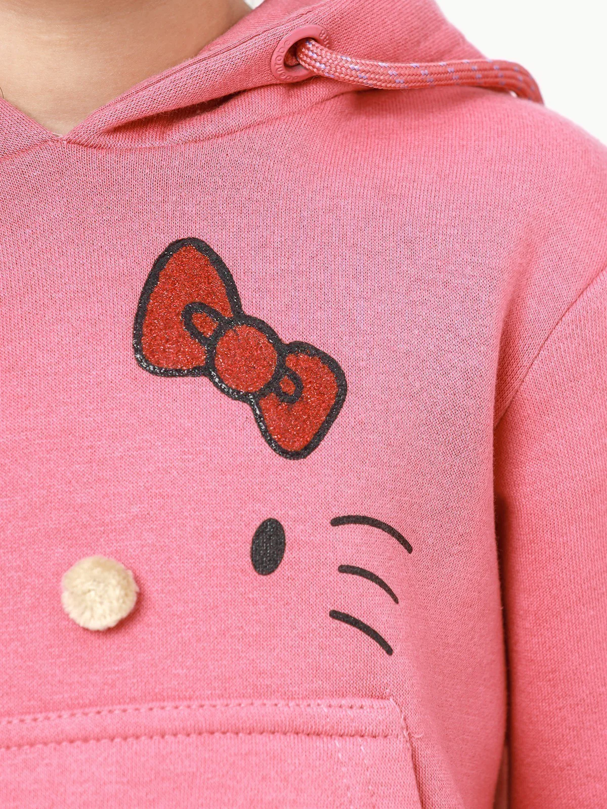 Girl's Pink Hoodie - EGTH22-014 - Image 6