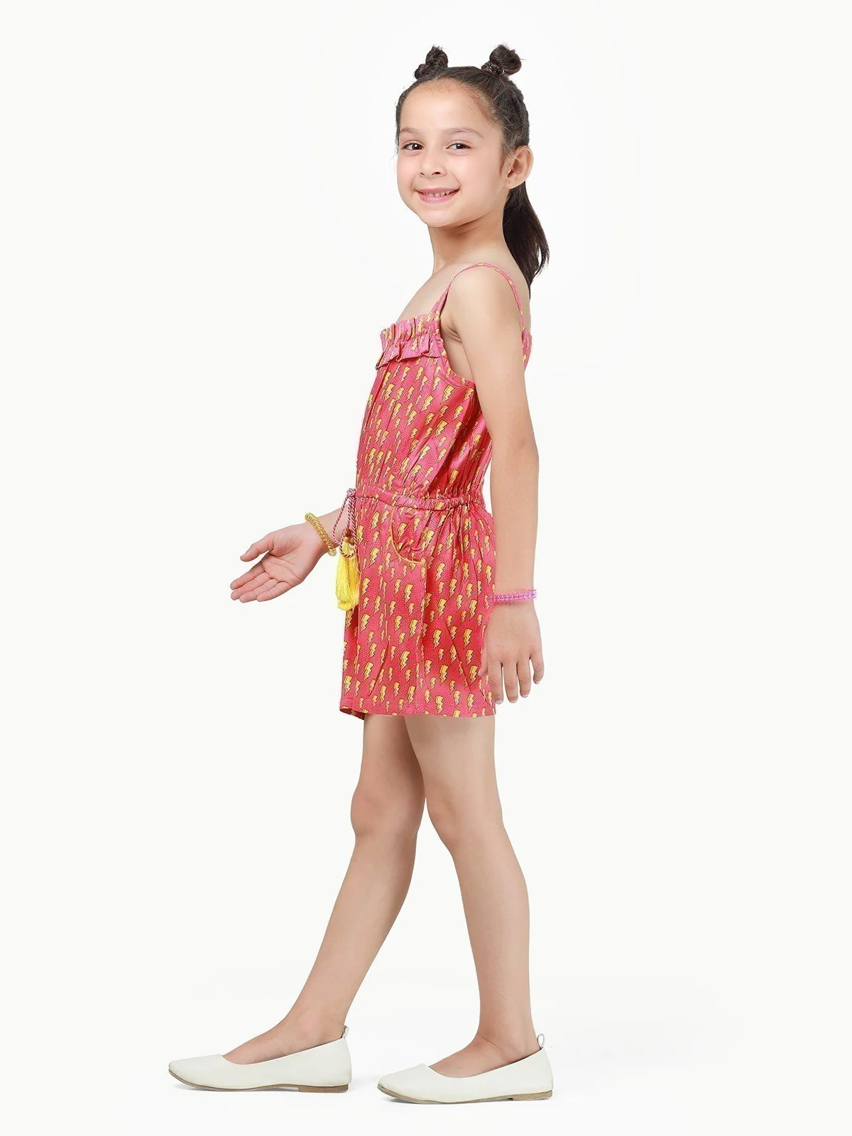 Girl's Pink Jumpsuit - EGTJSW22-019 - Image 3