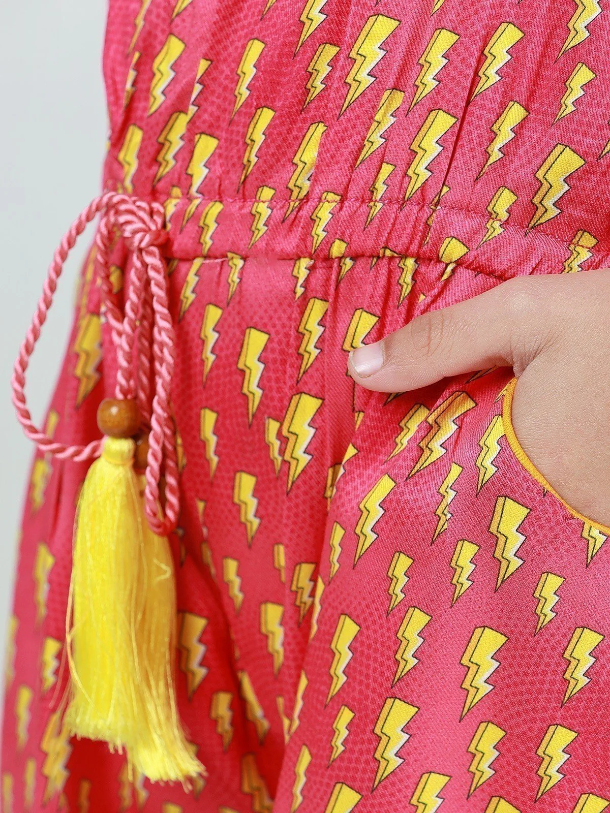 Girl's Pink Jumpsuit - EGTJSW22-019 - Image 4