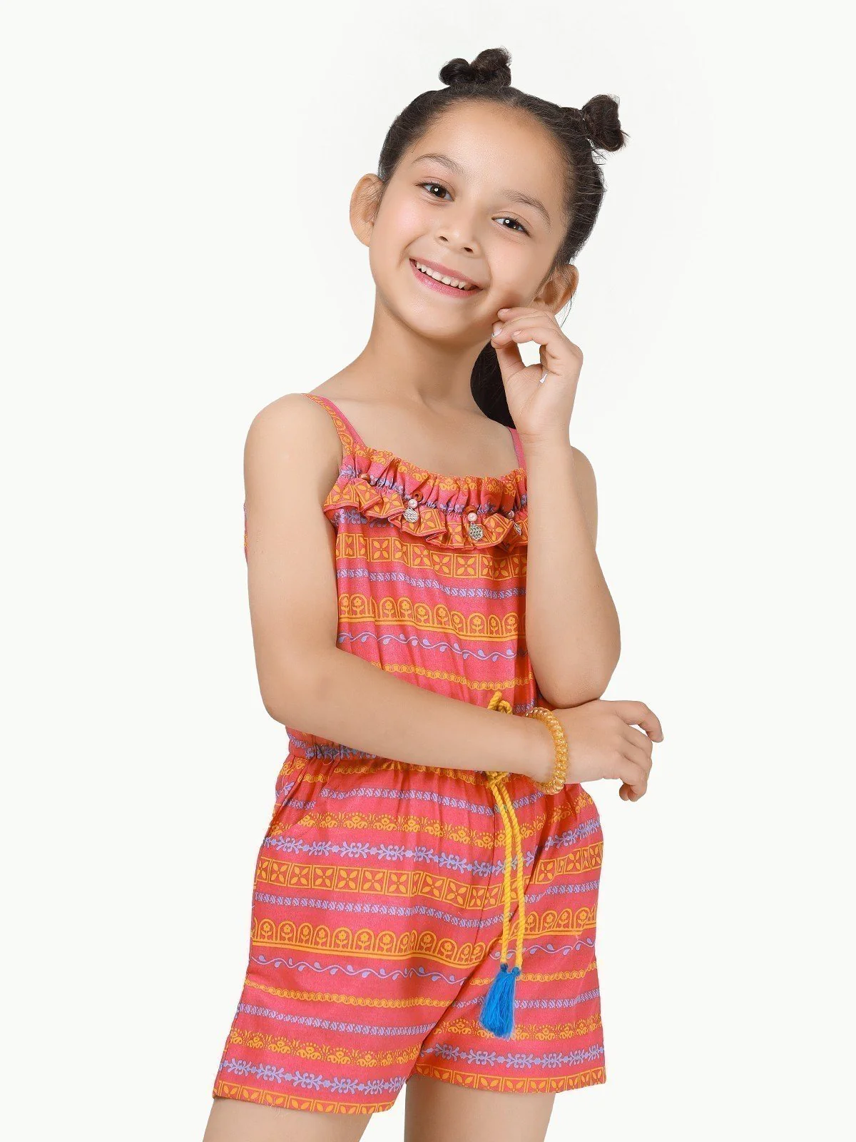 Girl's Pink Jumpsuit - EGTJSW22-020 - Image 2