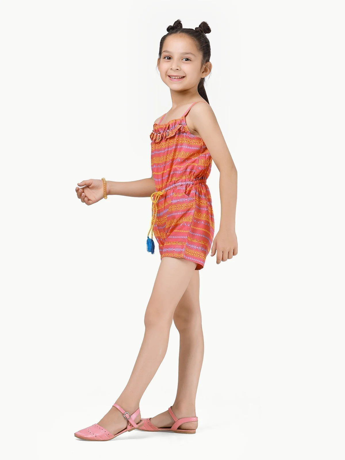 Girl's Pink Jumpsuit - EGTJSW22-020 - Image 3
