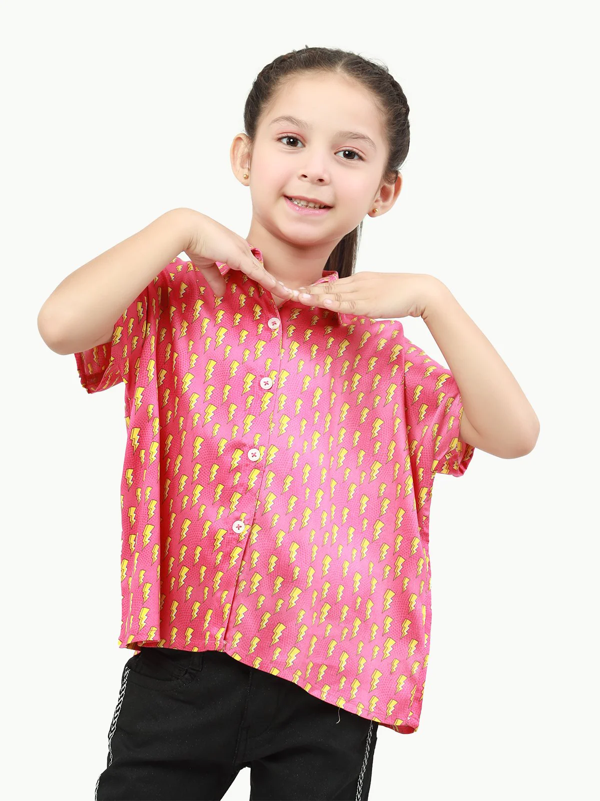 Girl's Pink Top - EGTW22-017 - Image 2