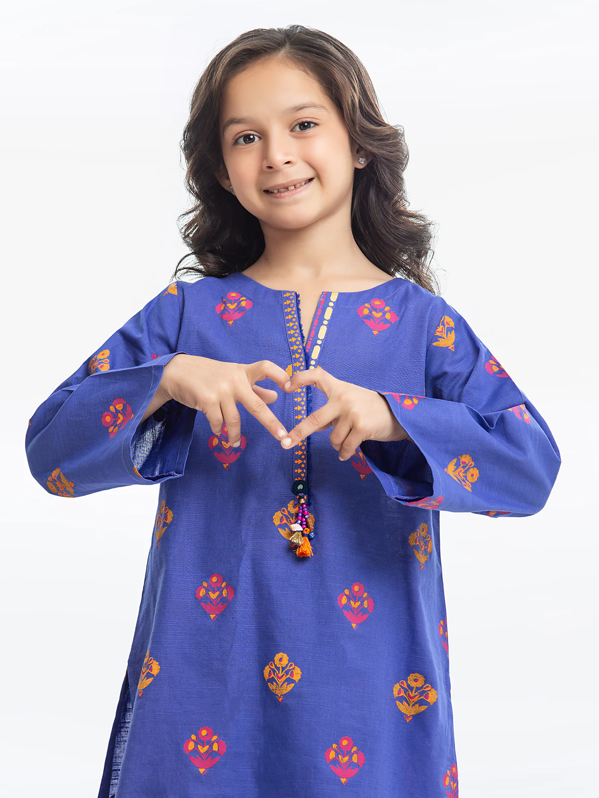 Girl's Khaddar Co-ord Set - EGTCS23-012 - Image 2