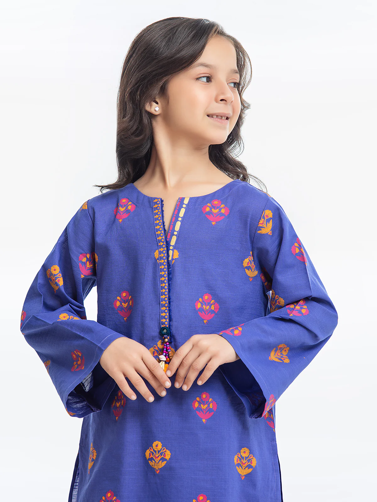 Girl's Khaddar Co-ord Set - EGTCS23-012 - Image 4