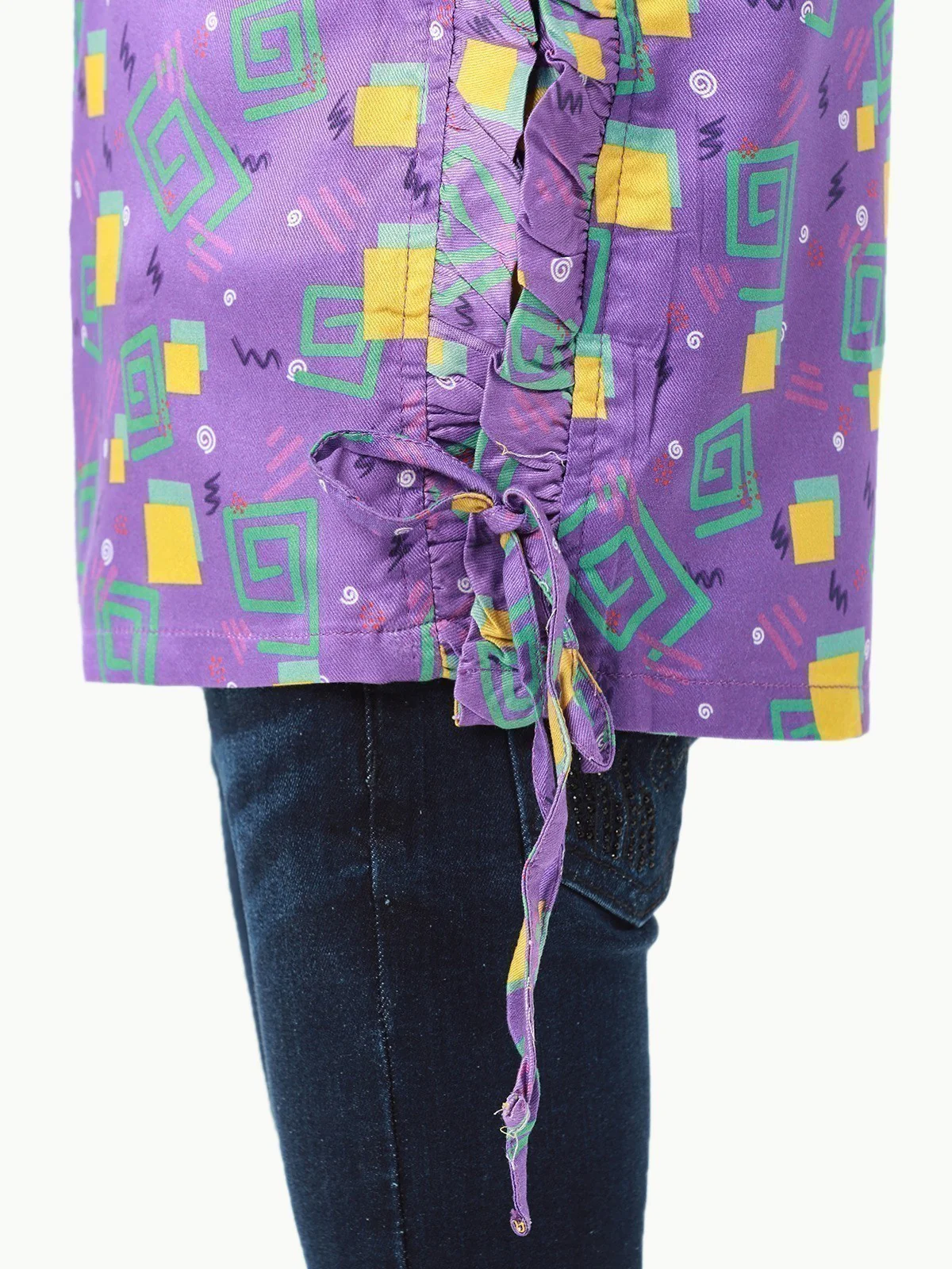 Girl's Purple Fusion Top - EGTFT22-100013 - Image 4