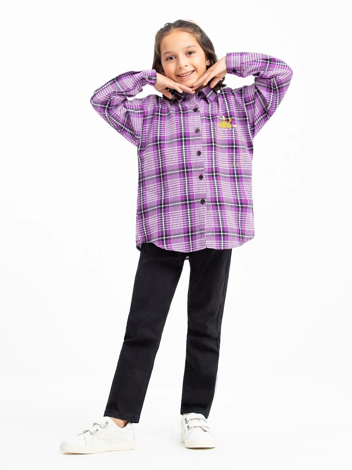 Girl's Purple Fusion Top - EGTFT22-100016 - Image 2