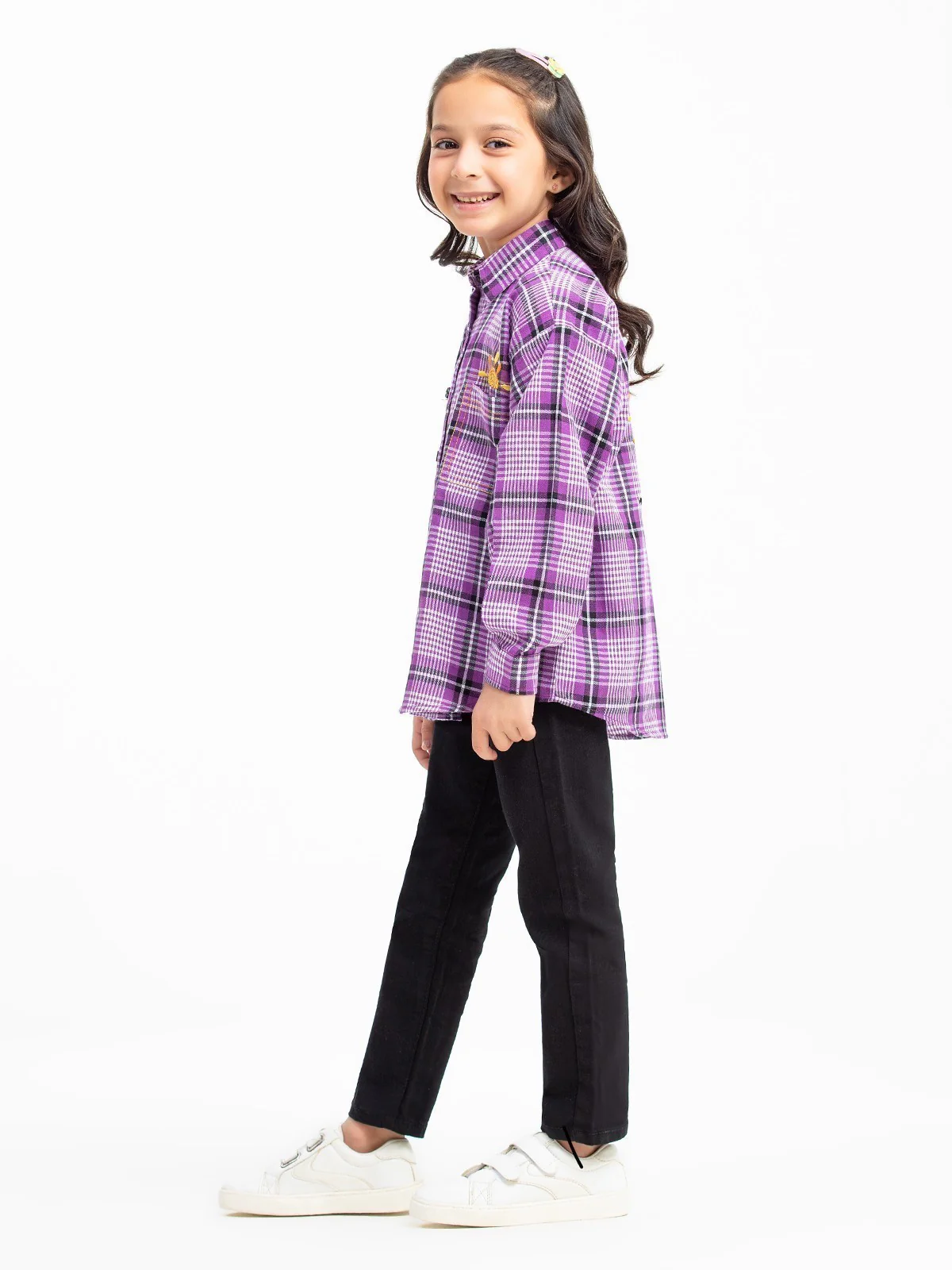 Girl's Purple Fusion Top - EGTFT22-100016 - Image 3