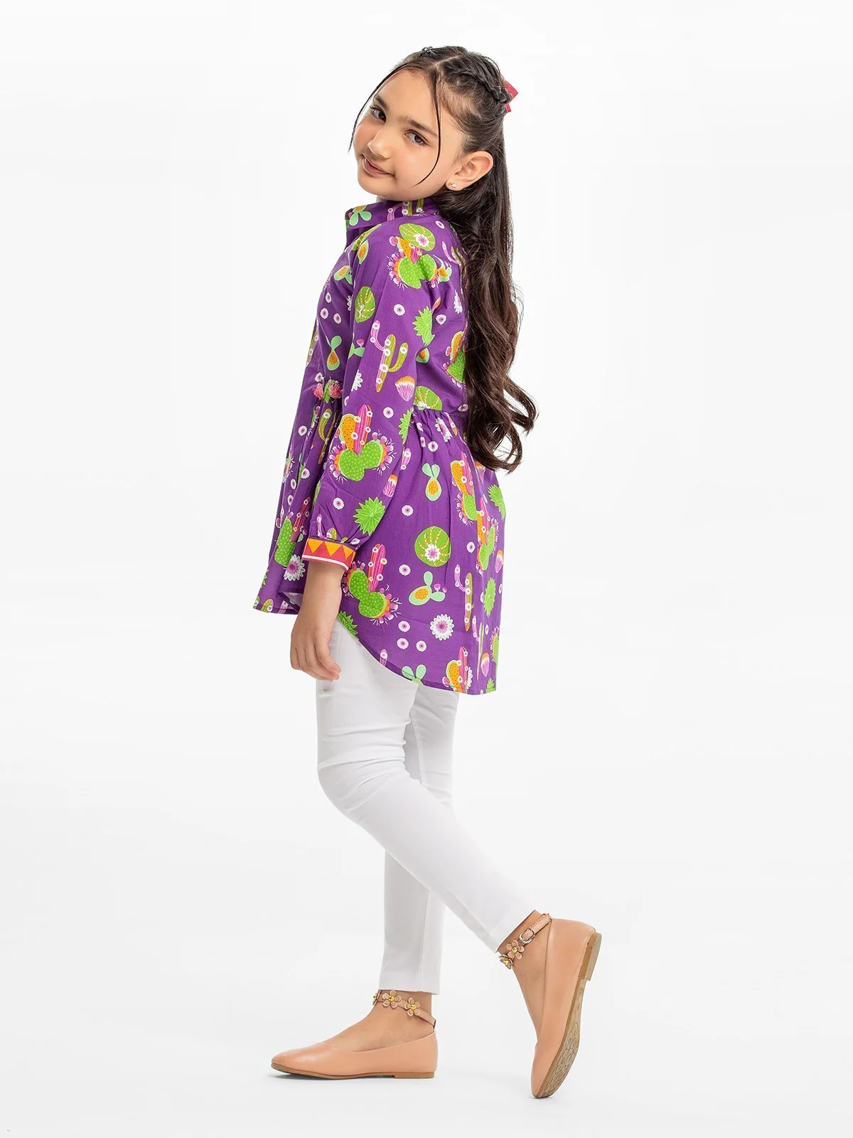 Girl's Purple Fusion Top - EGTFT23-100009 - Image 3