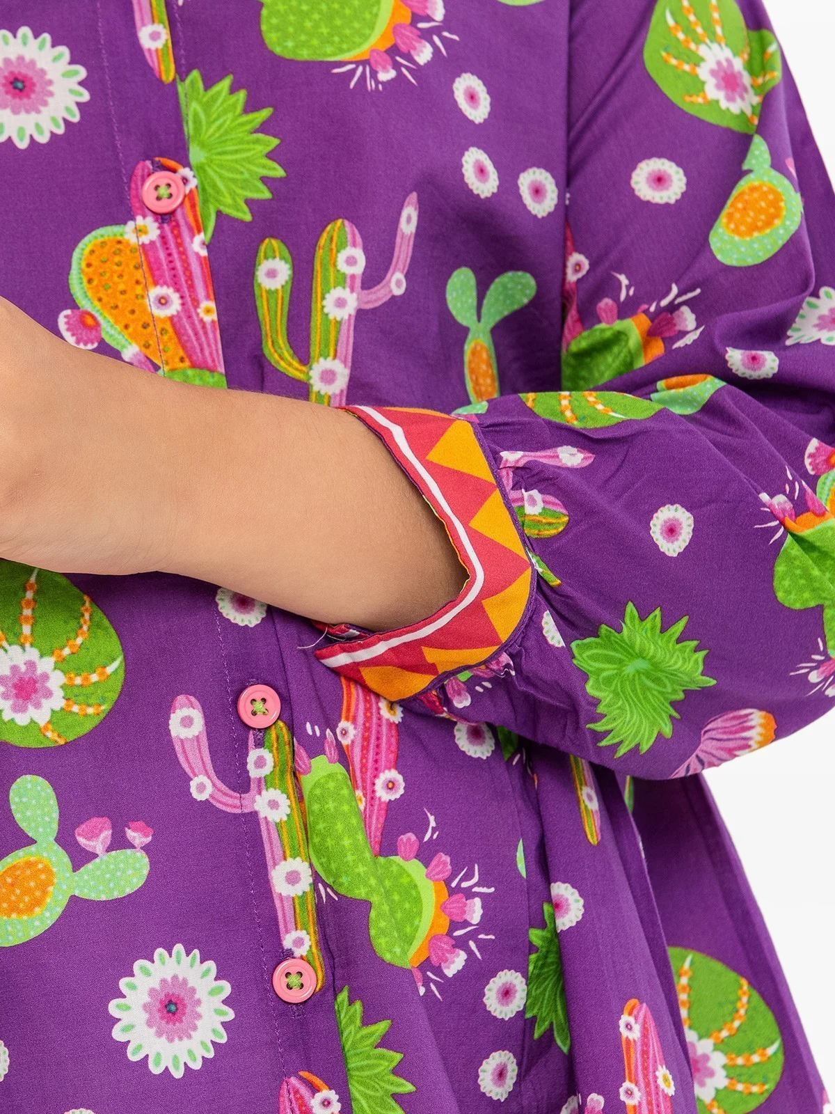 Girl's Purple Fusion Top - EGTFT23-100009 - Image 5