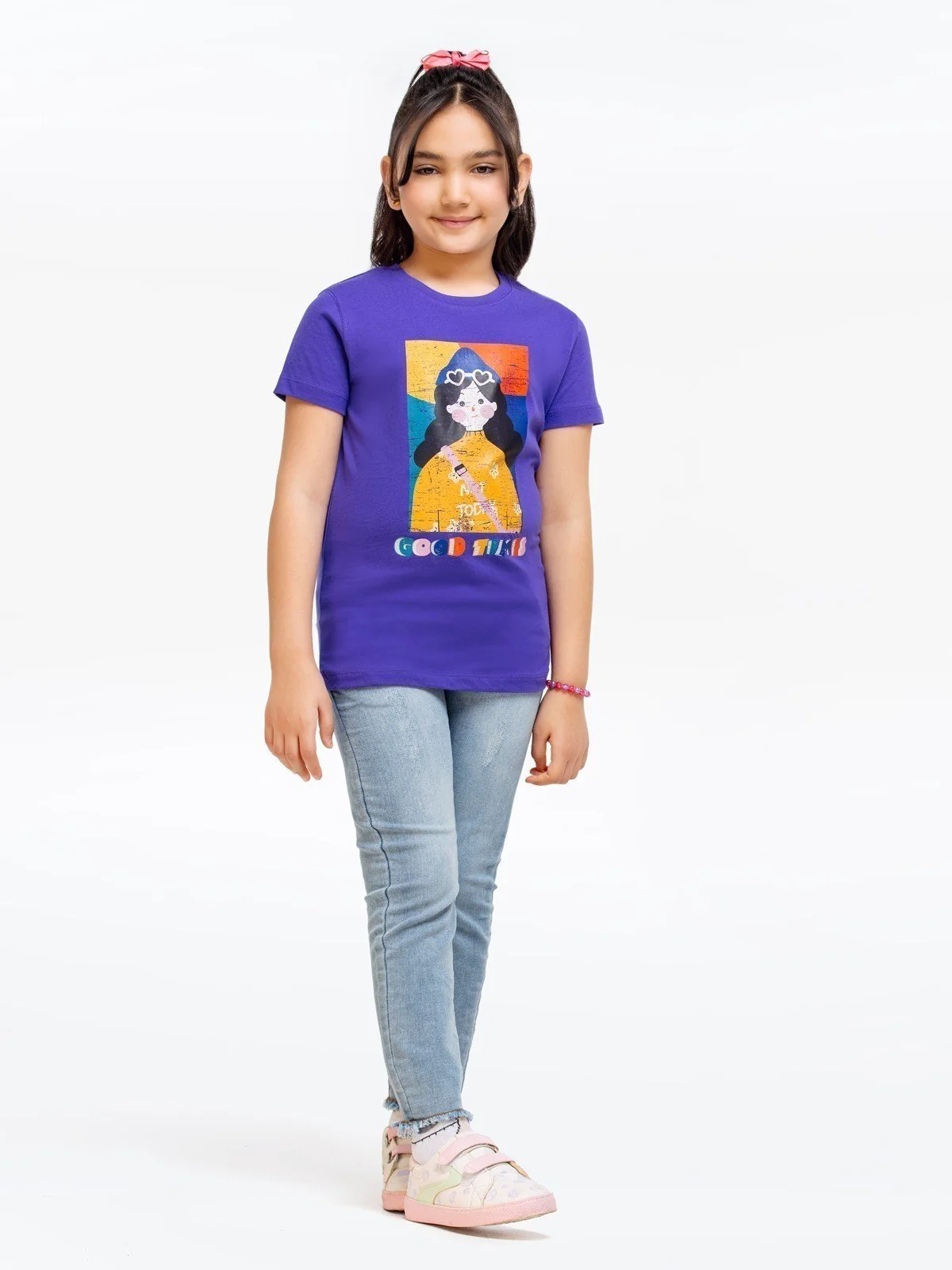 Girl's Purple Top - EGTK23-021 - Image 2