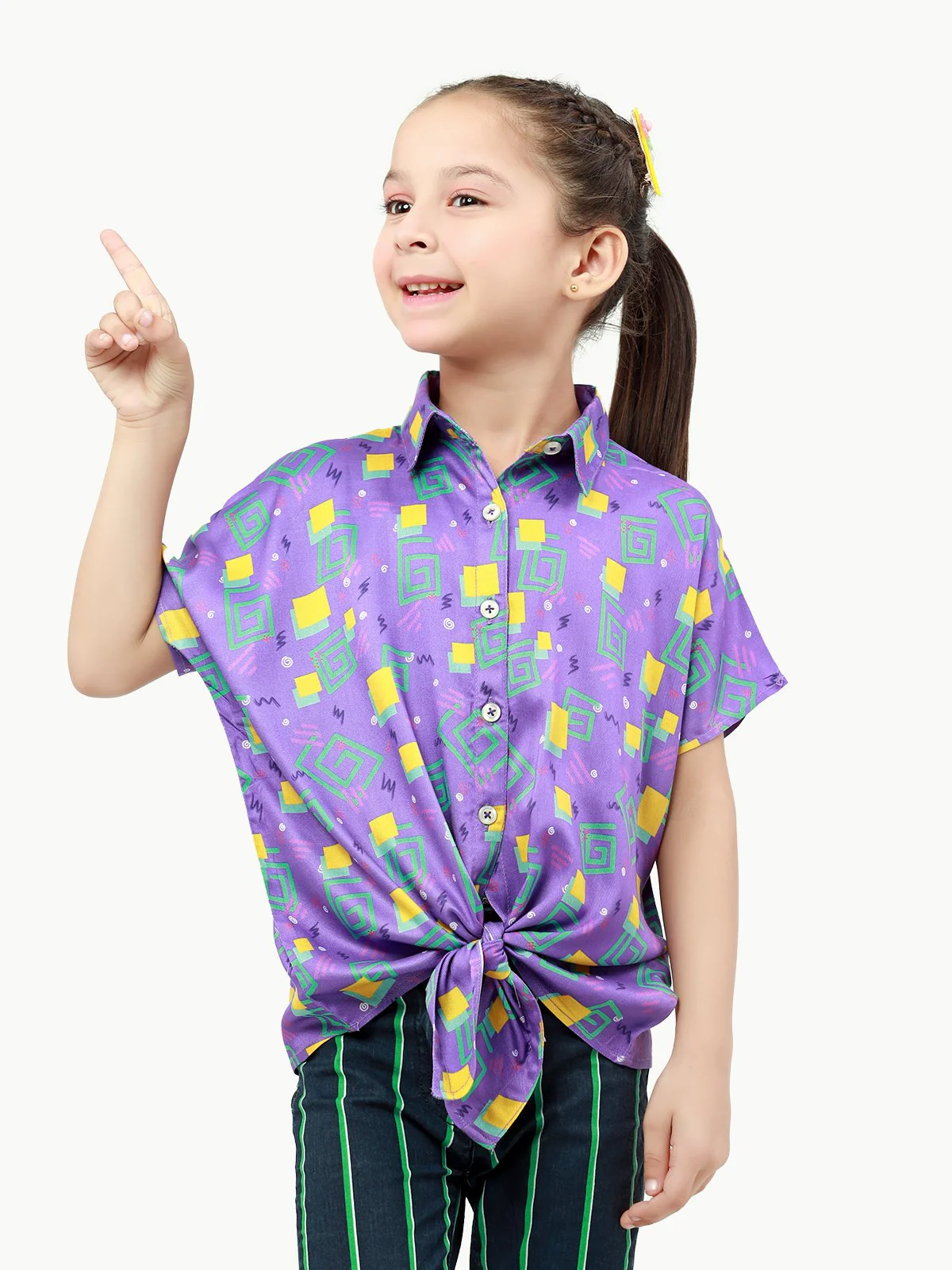 Girl's Purple Top - EGTW22-013 - Image 2
