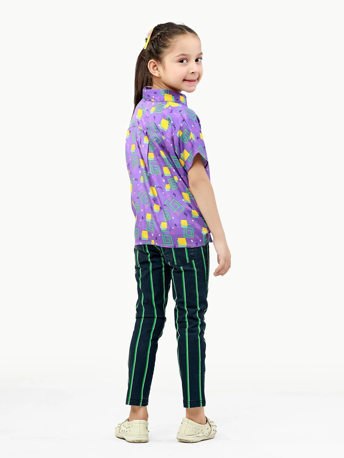 Girl's Purple Top - EGTW22-013 - Image 3