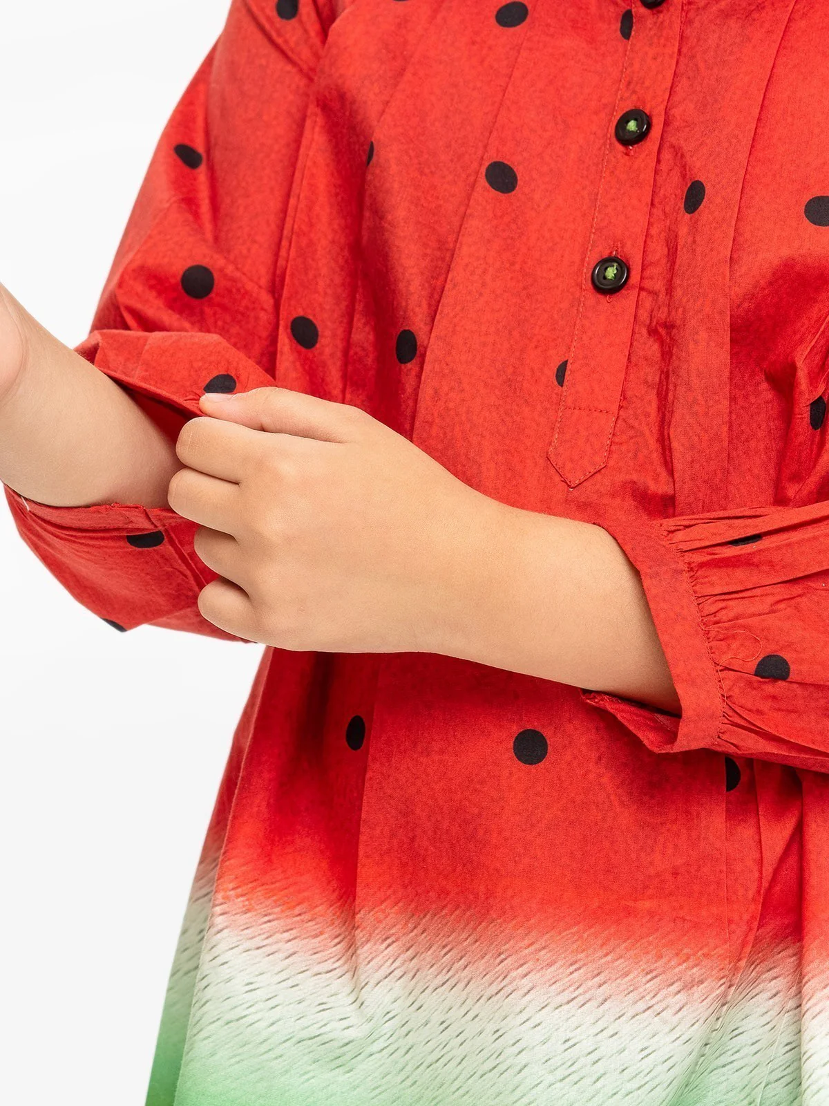 Girl's Red Fusion Top - EGTFT23-100005 - Image 5