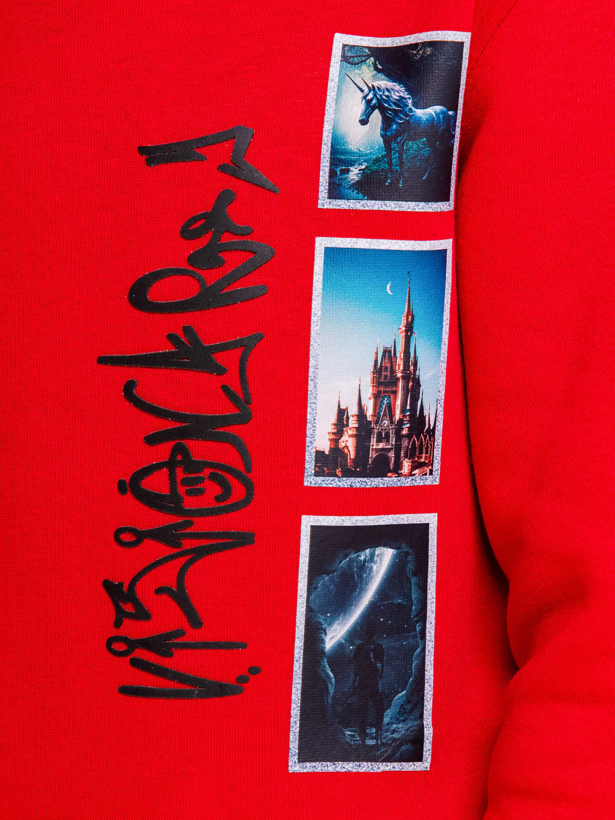 Girl's Red Sweatshirt - EGTSS23-004 - Image 5