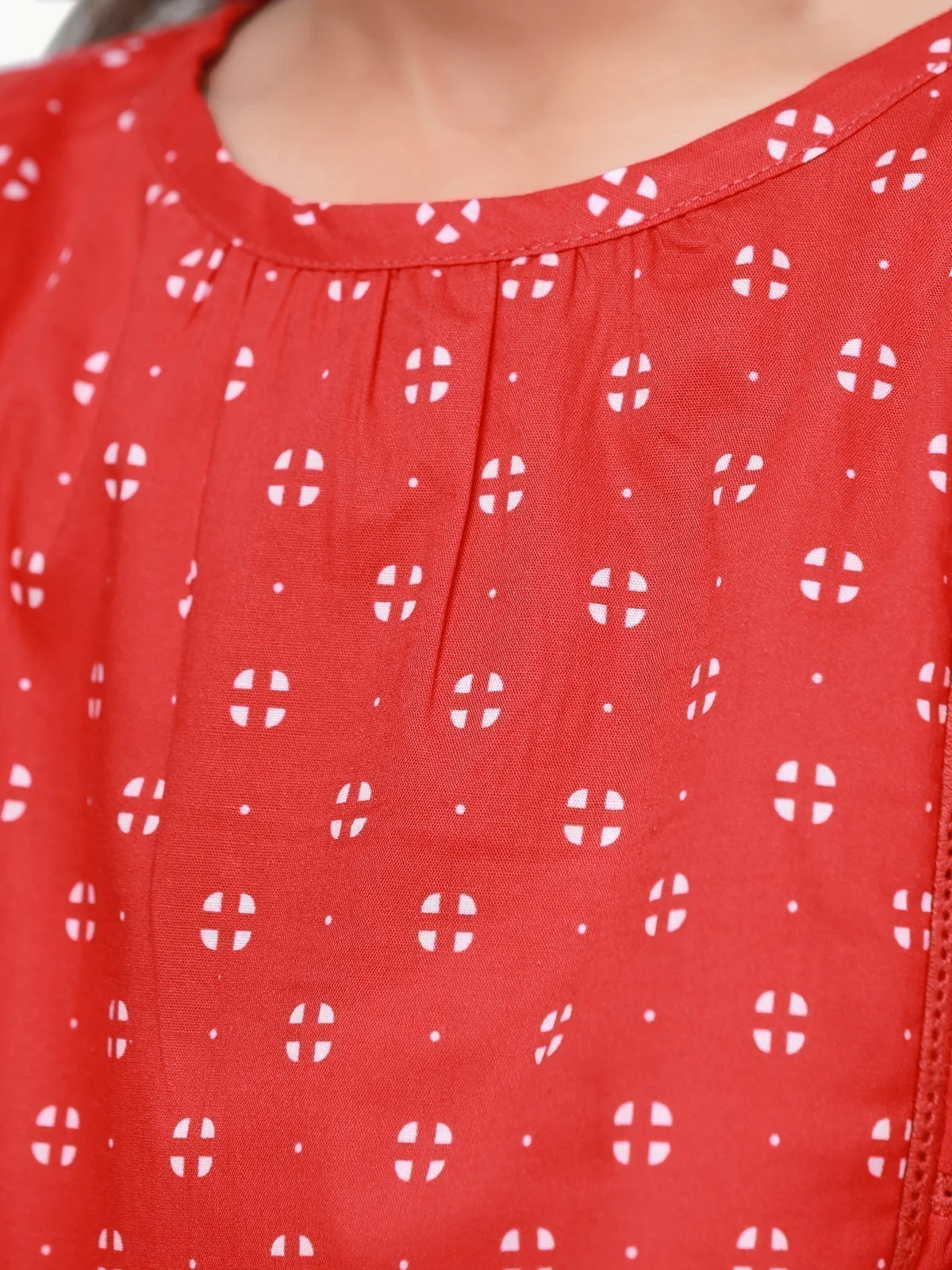 Girl's Red Top - EGTW22-029 - Image 4